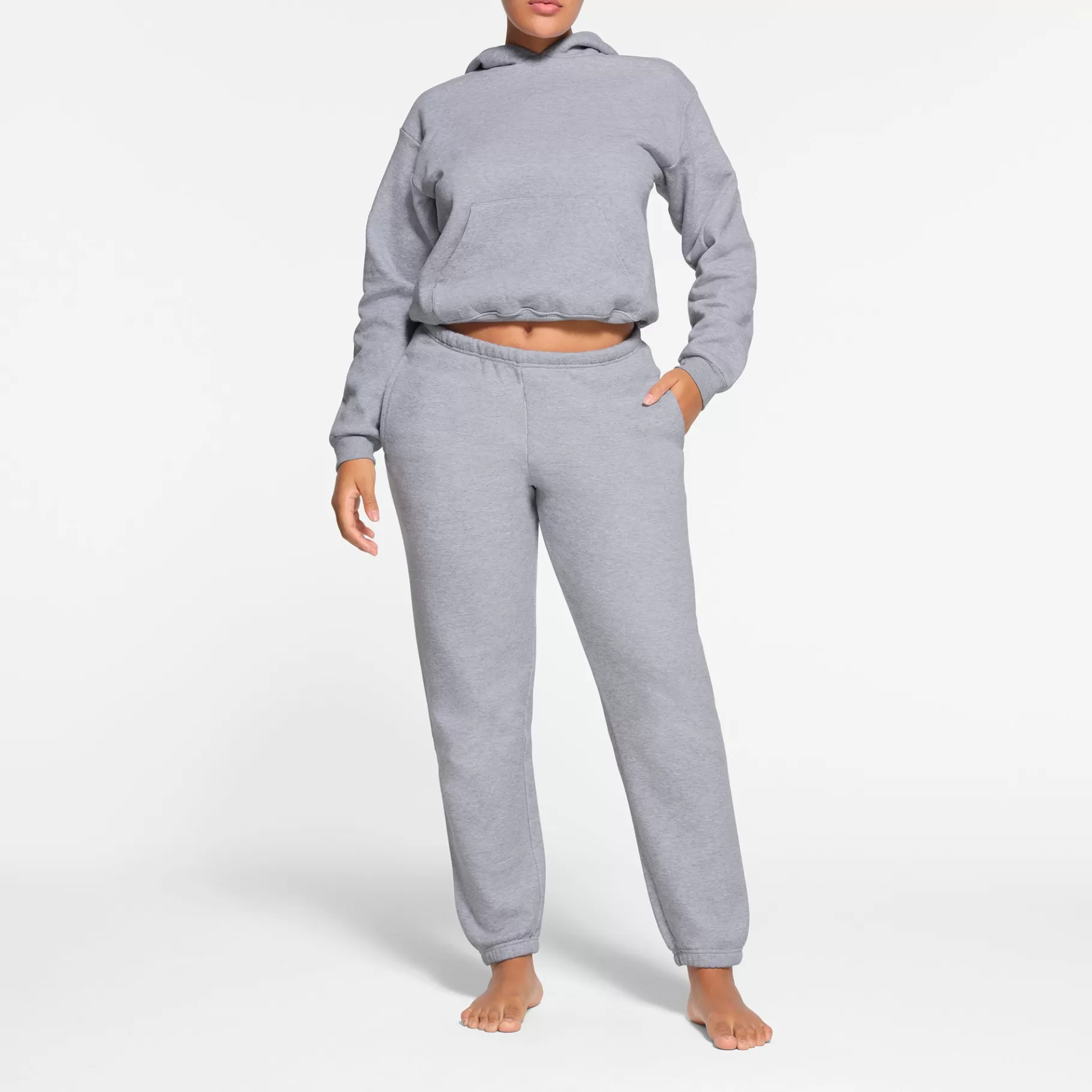 Skims cotton fleece*COTTON FLEECE CLASSIC JOGGER | HEATHER GREY HEATHER+GREY