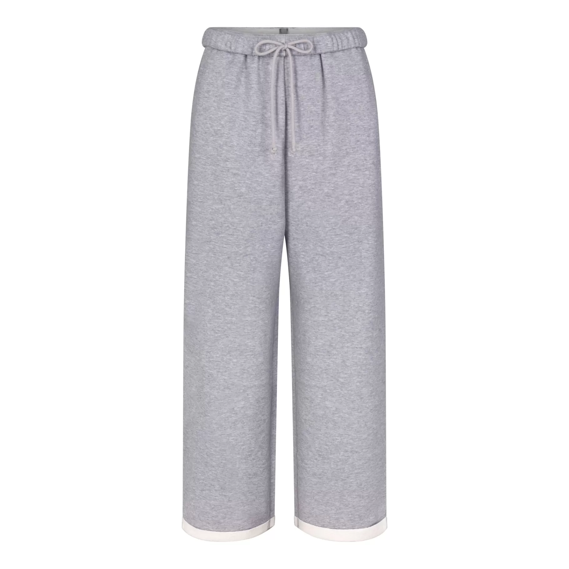 Skims cotton fleece*COTTON FLEECE CLASSIC STRAIGHT LEG PANT | HEATHER GREY HEATHER+GREY