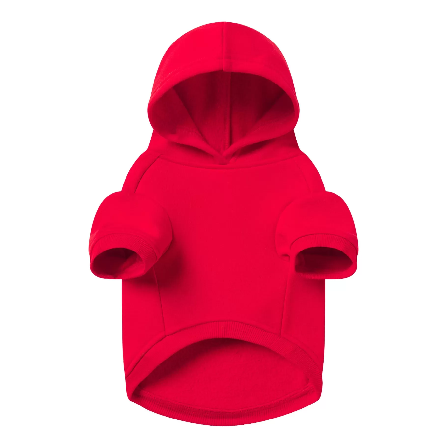 Skims accessories*COTTON FLEECE PET HOODIE | RUBY