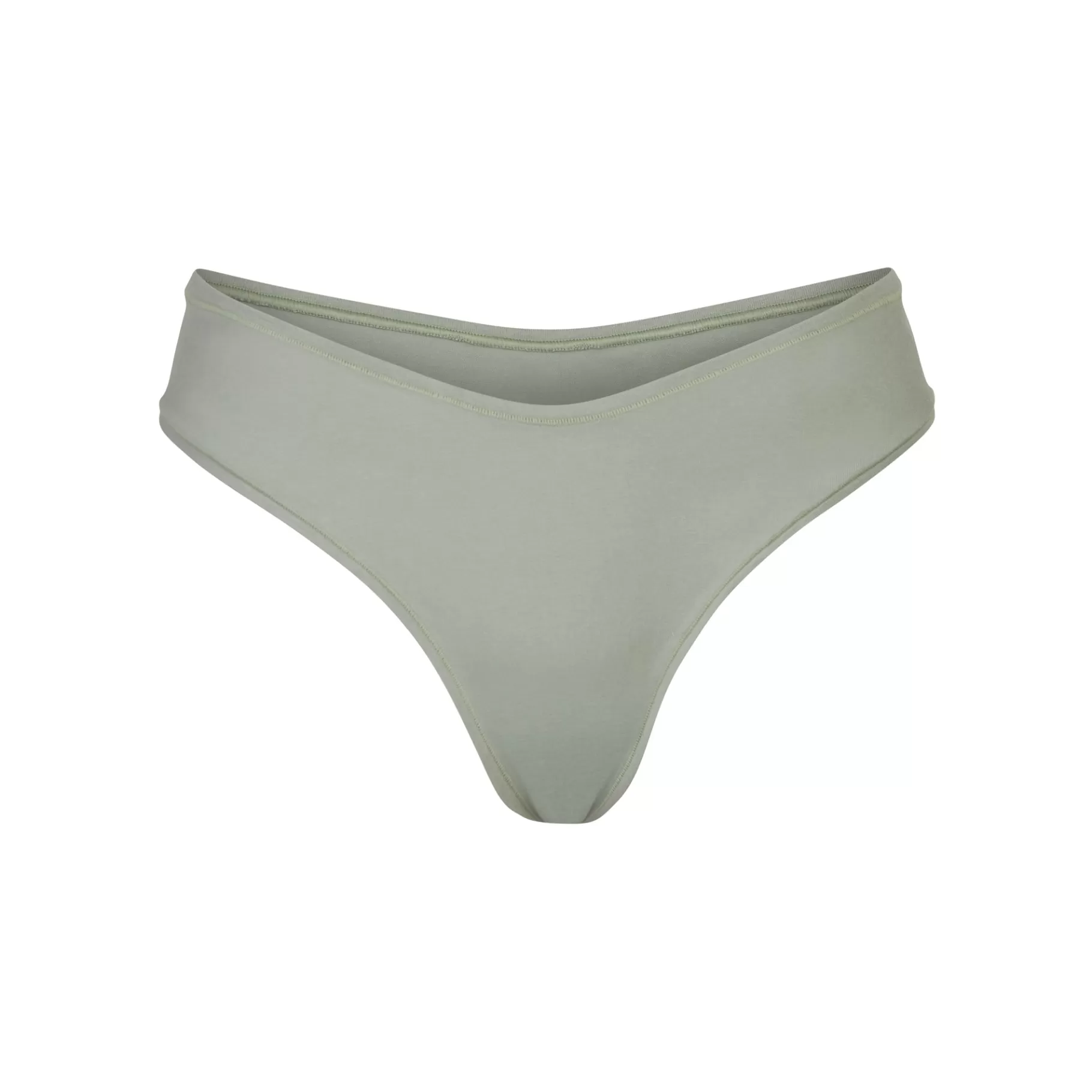 Skims cotton collection*COTTON JERSEY DIPPED THONG | MINERAL