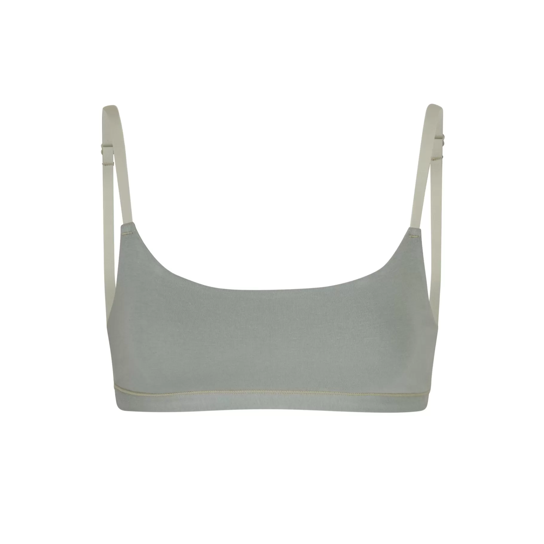 Skims cotton collection*COTTON JERSEY SCOOP BRALETTE | MINERAL