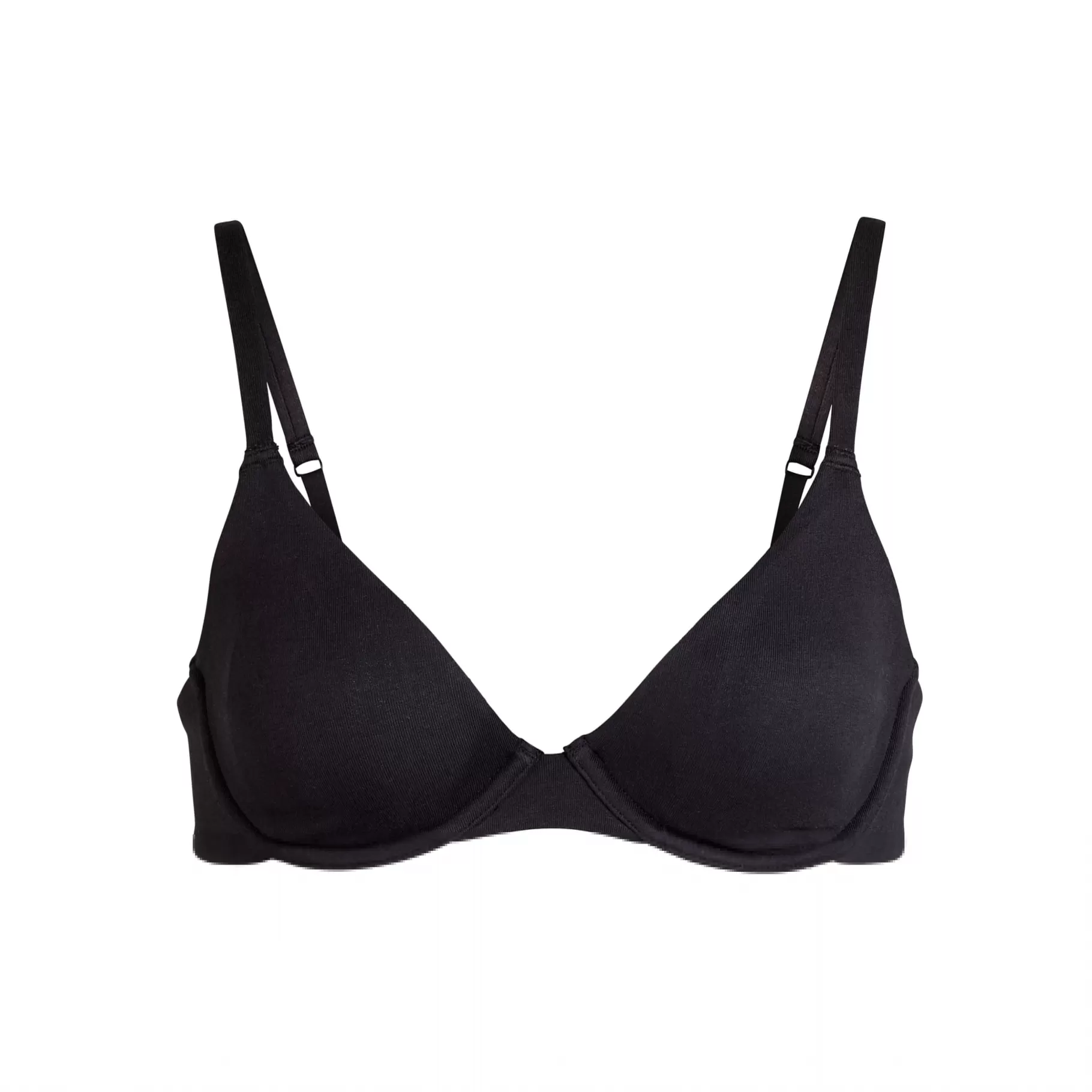 Skims cotton collection*COTTON JERSEY T-SHIRT BRA | SOOT