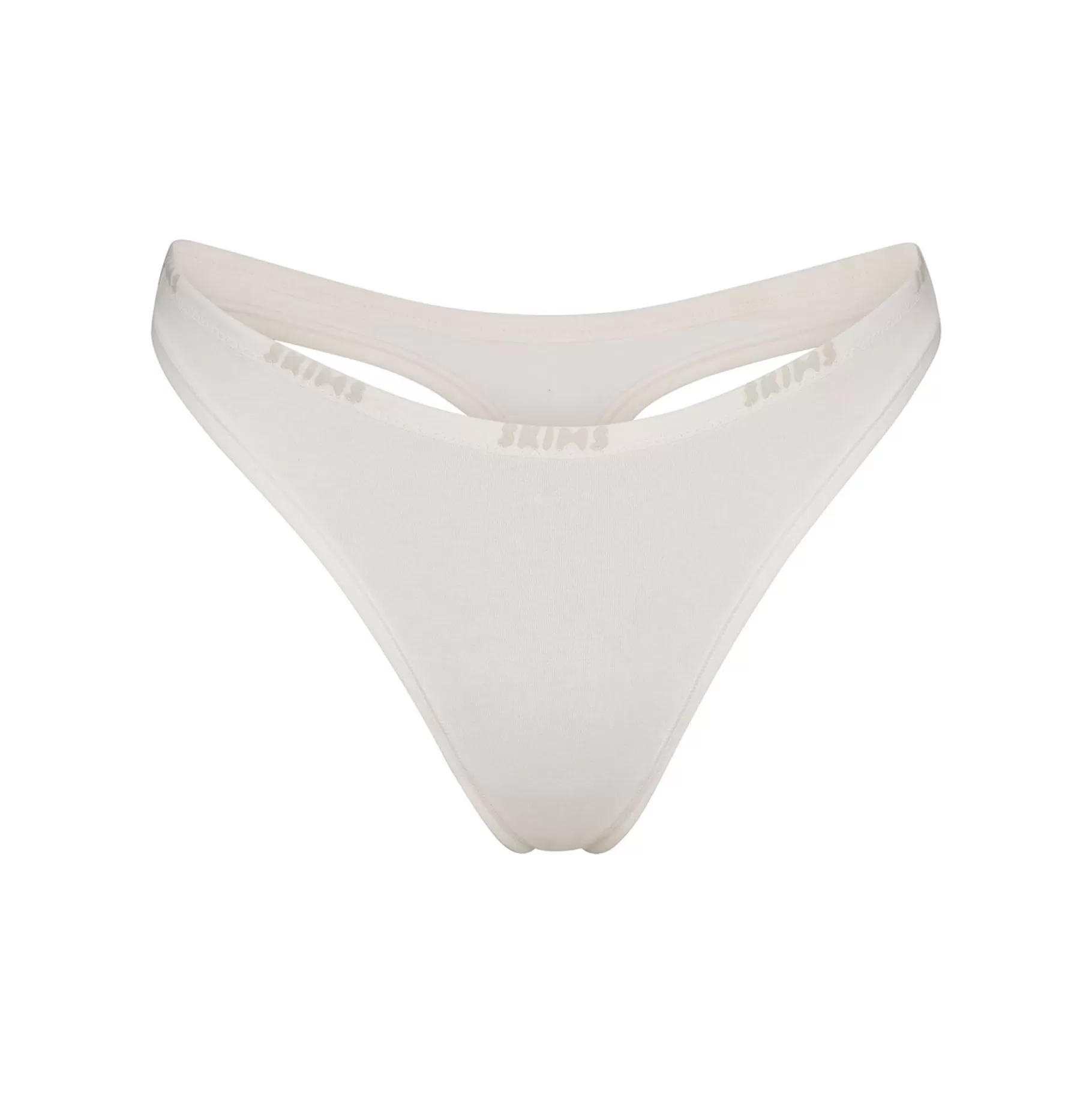 Skims cotton collection*COTTON LOGO DIPPED THONG | MARBLE