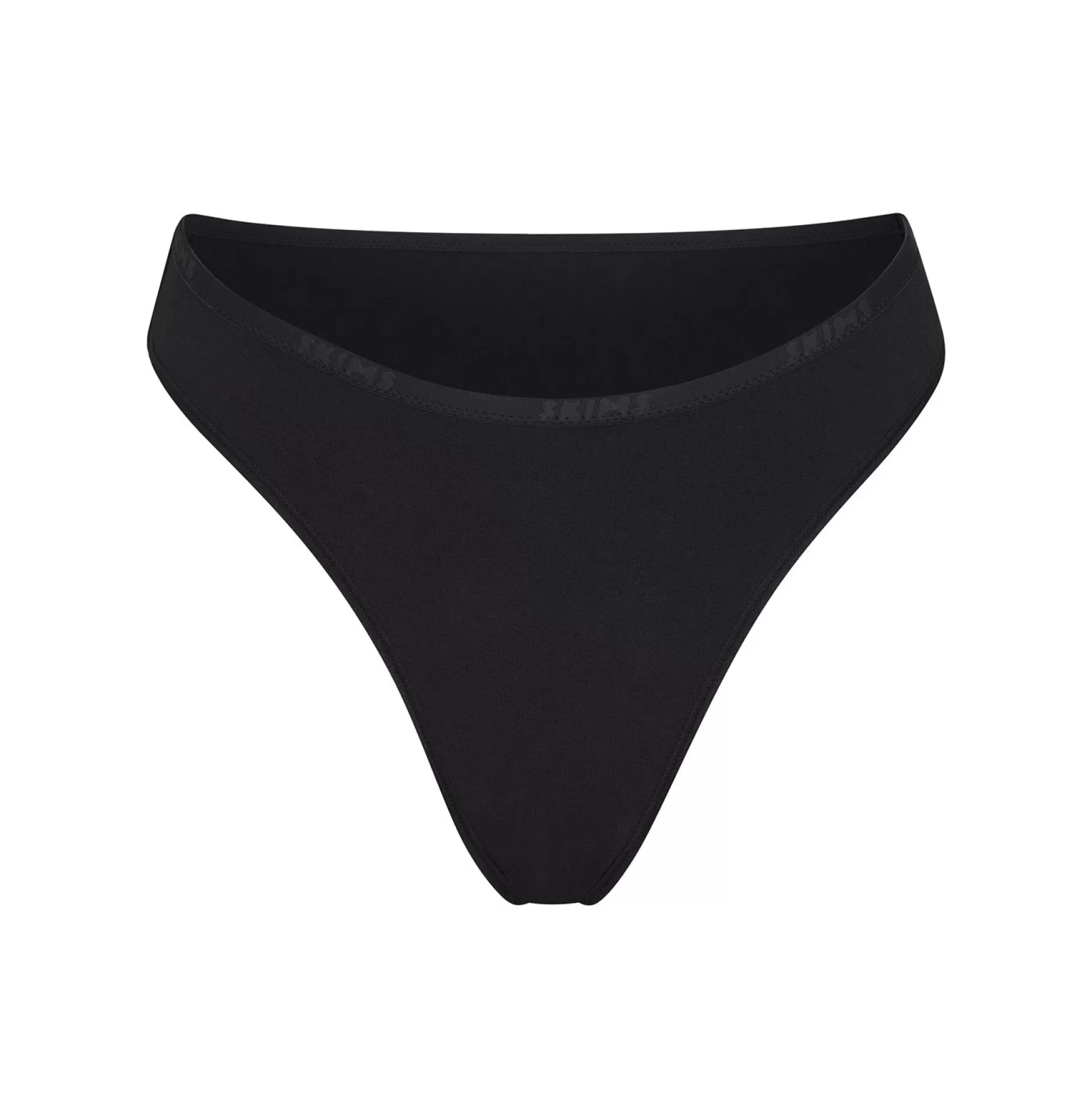 Skims cotton collection*COTTON LOGO HIGH LEG BIKINI | SOOT