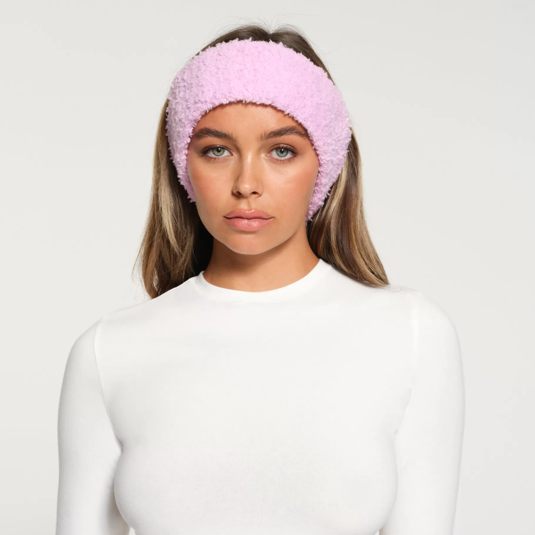 Skims accessories*COZY KNIT HEADBAND | PETAL