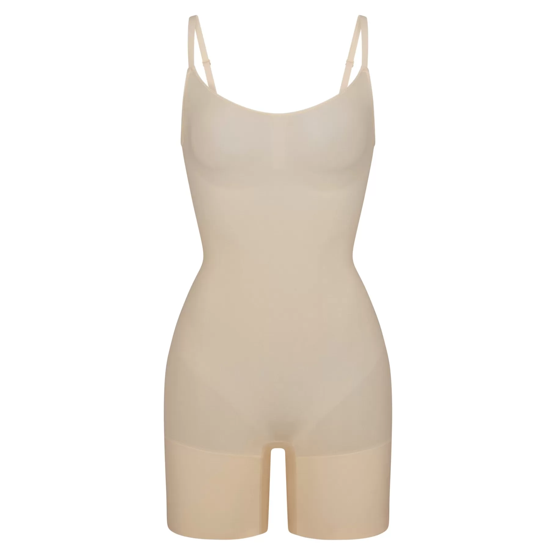 Skims shapewear bodysuits*EVERYDAY SCULPT MID THIGH BODYSUIT | SAND