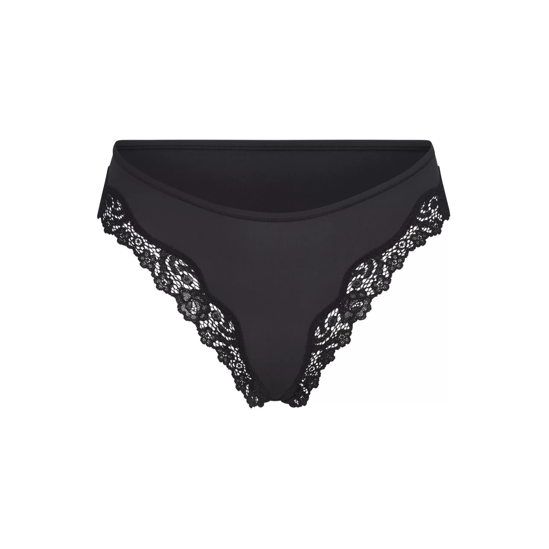 Skims cheeky underwear*FITS EVERYBODY CORDED LACE TANGA | ONYX