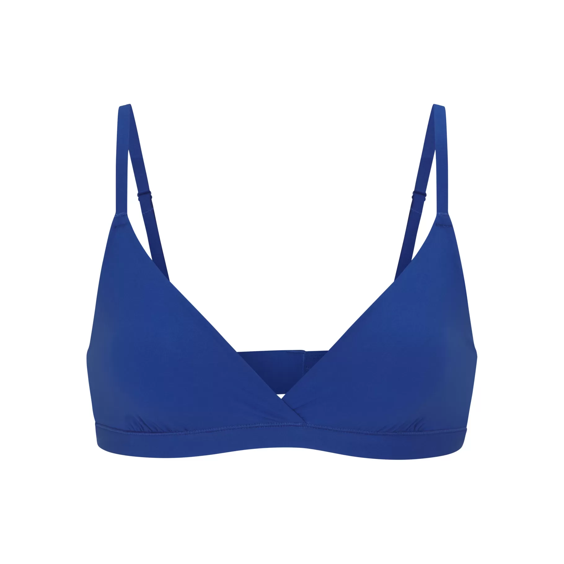 Skims plunge*FITS EVERYBODY CROSSOVER BRALETTE | SAPPHIRE