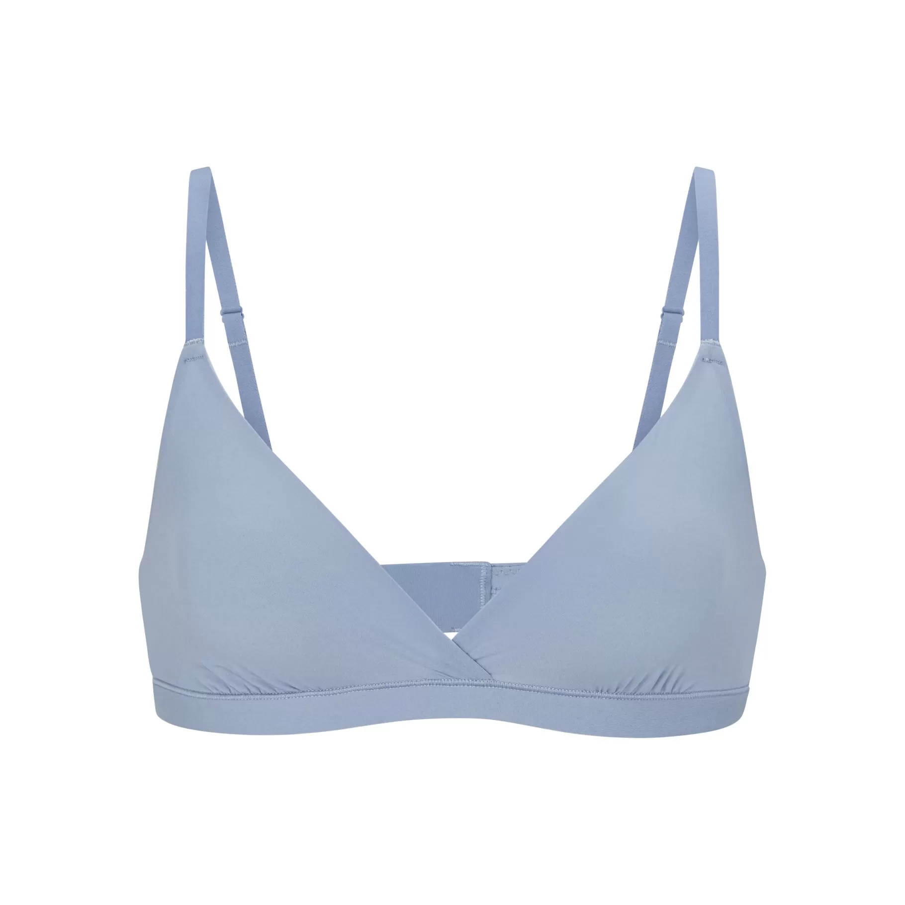 Skims plunge*FITS EVERYBODY CROSSOVER BRALETTE | SLATE