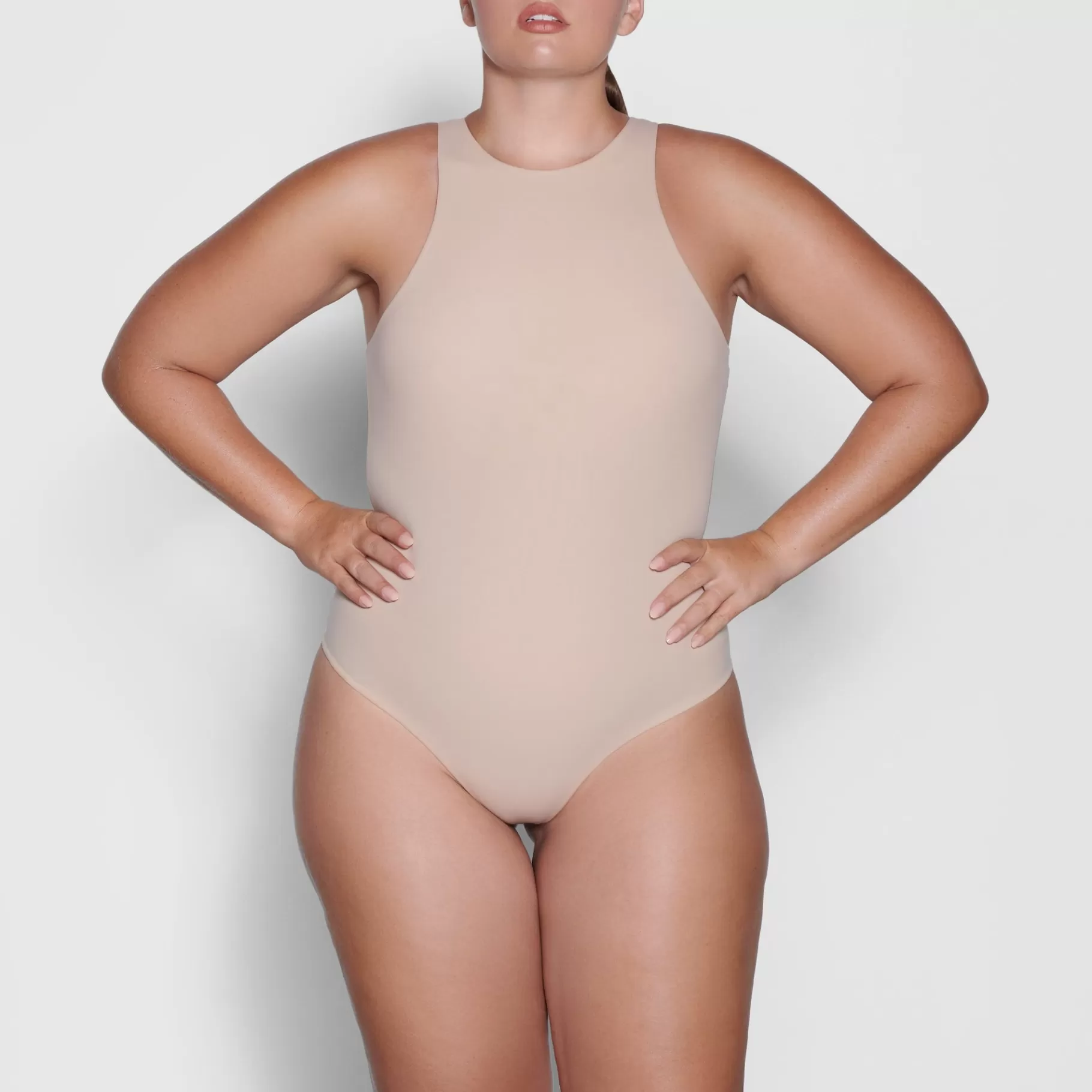 Skims bodysuits*FITS EVERYBODY HIGH NECK BODYSUIT | MICA