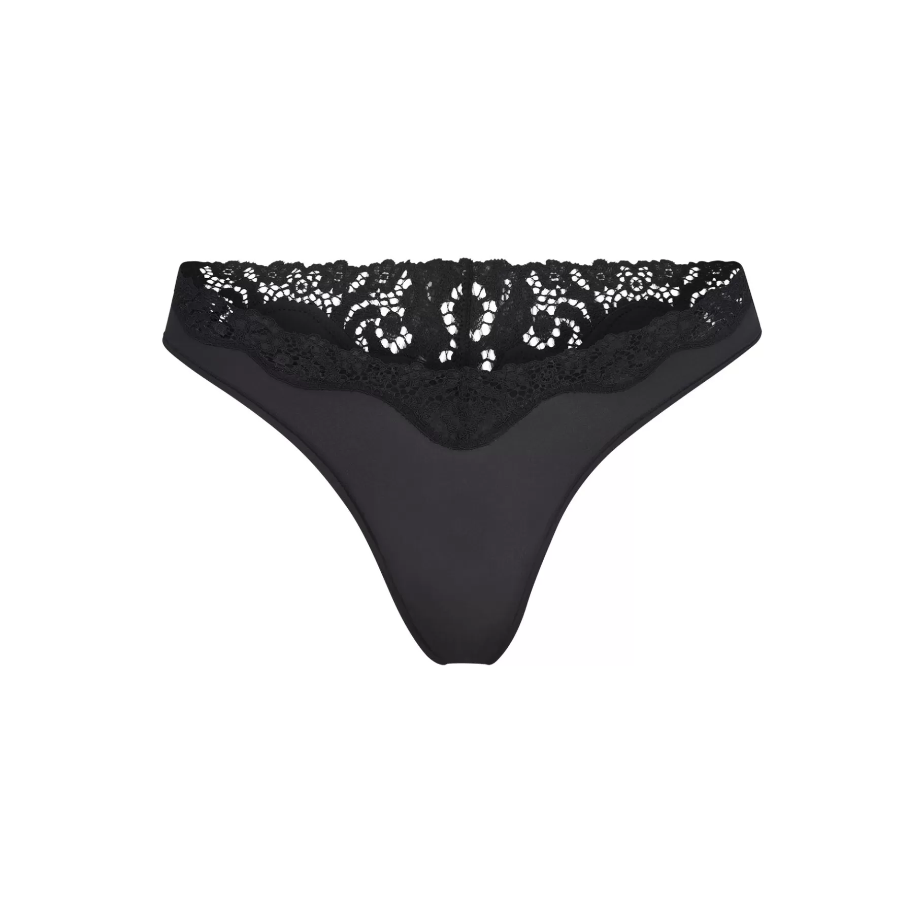 Skims fits everybody*FITS EVERYBODY LACE DIPPED THONG | ONYX