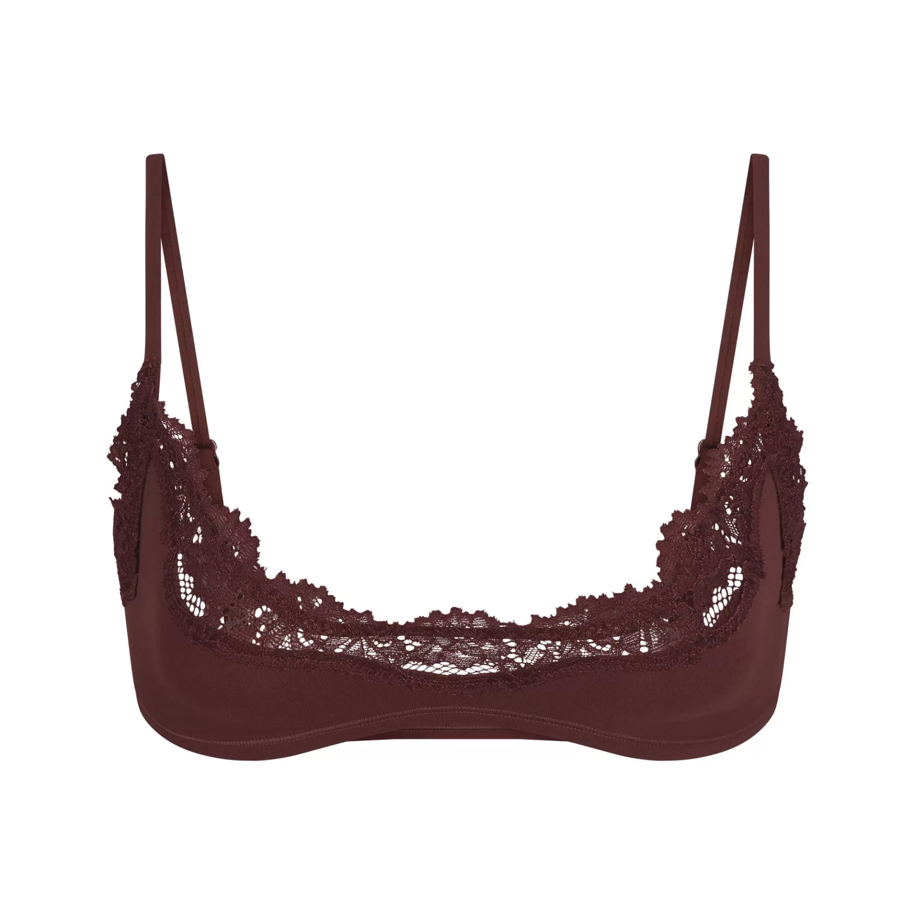 Skims *FITS EVERYBODY LACE SCOOP BRALETTE | COCOA