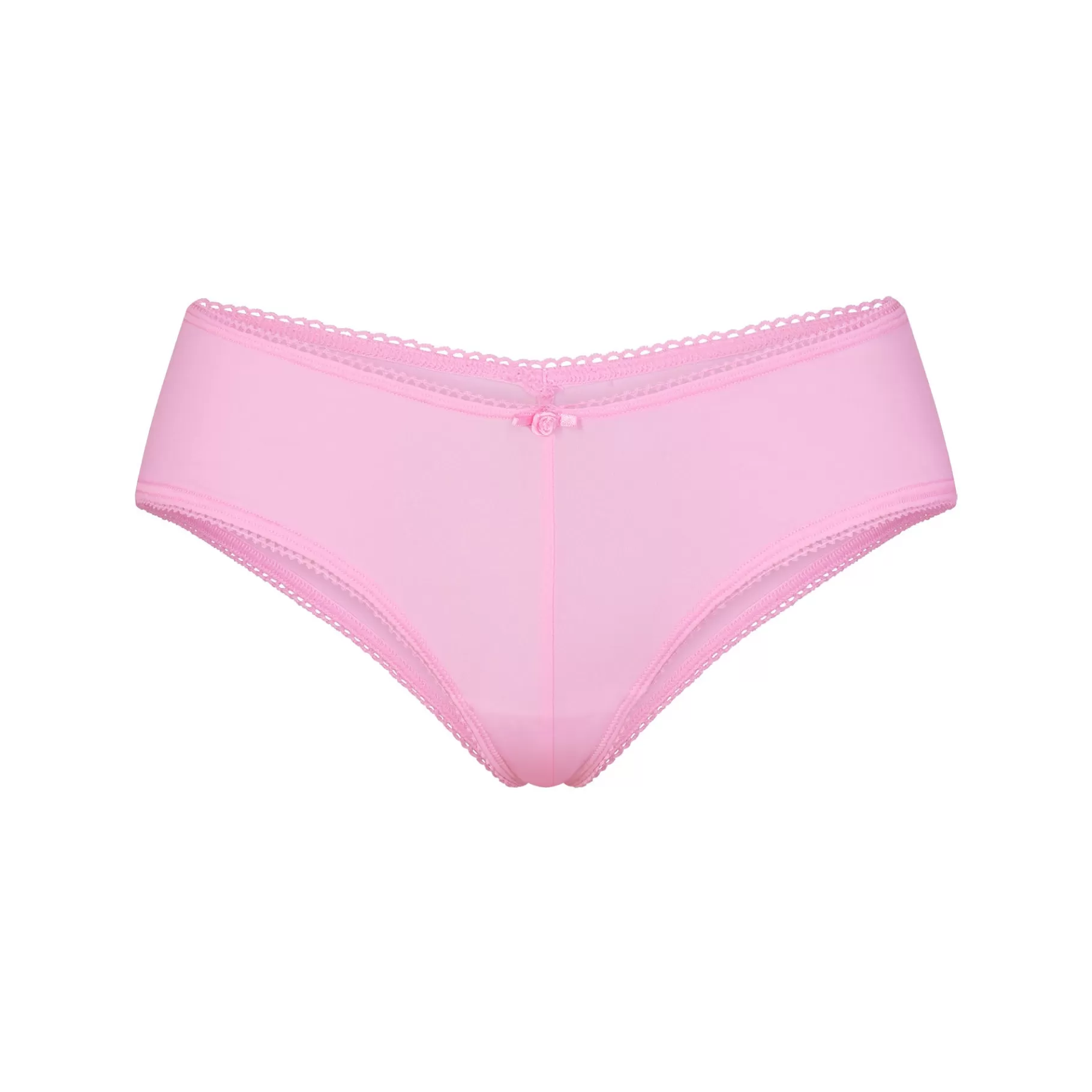 Skims cheeky underwear*FITS EVERYBODY PICOT TRIM TANGA | BUBBLE GUM BUBBLE+GUM