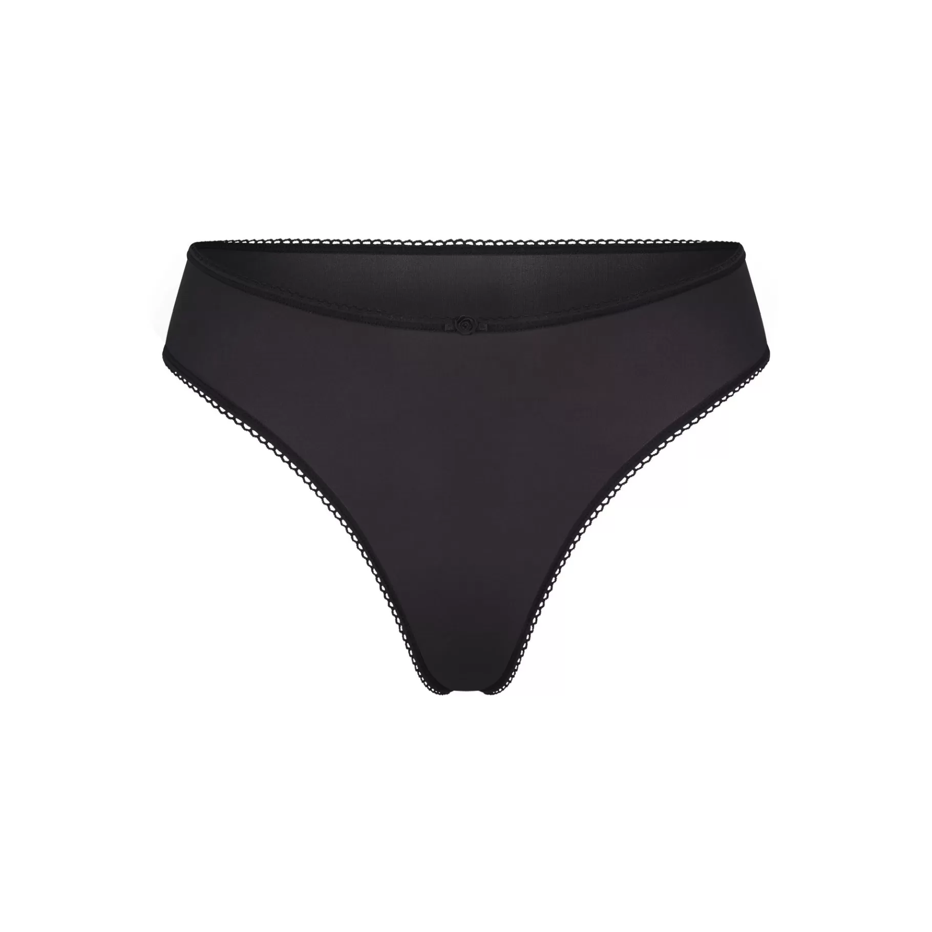 Skims fits everybody*FITS EVERYBODY PICOT TRIM THONG | ONYX