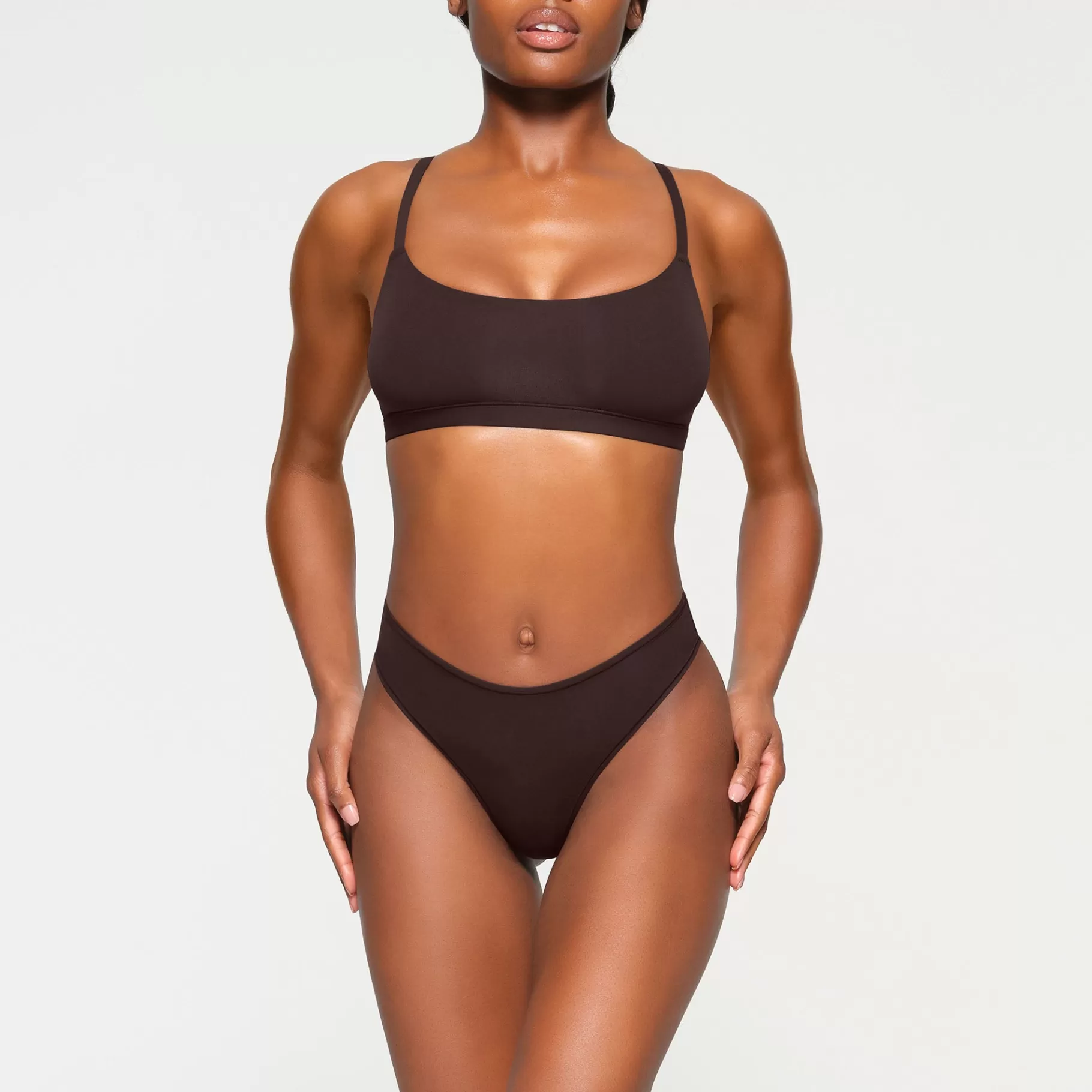 Skims scoop*FITS EVERYBODY SCOOP BRALETTE | ESPRESSO