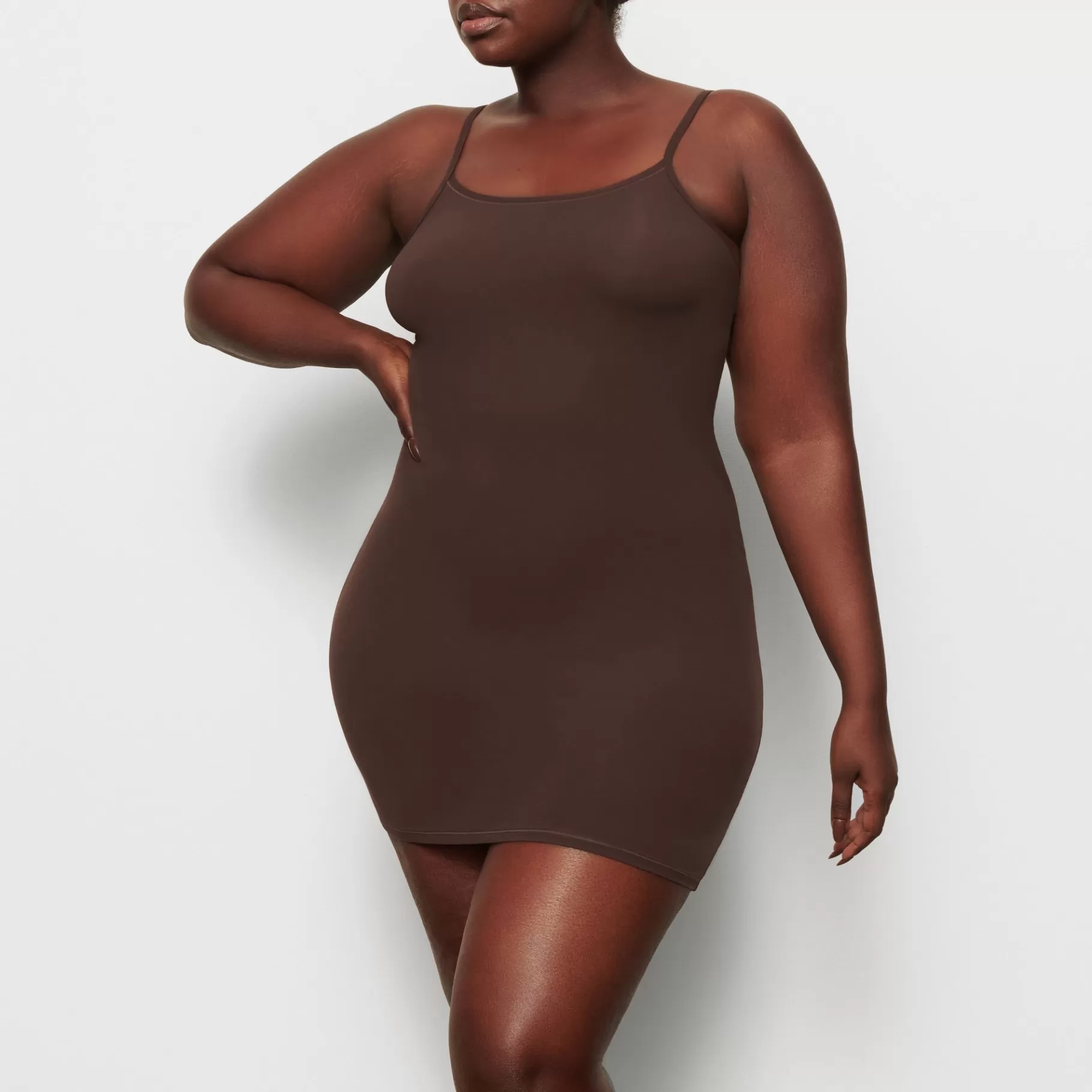 Skims dresses*FITS EVERYBODY SLIP DRESS | COCOA