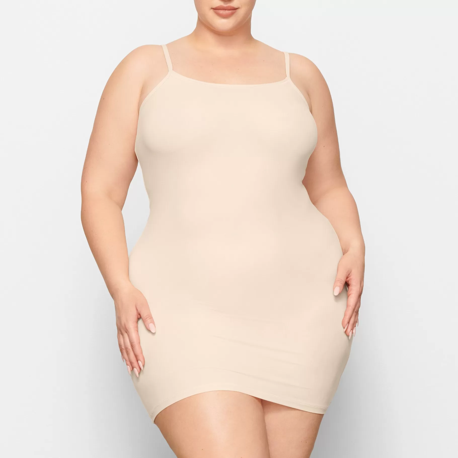 Skims dresses*FITS EVERYBODY SLIP DRESS | SAND