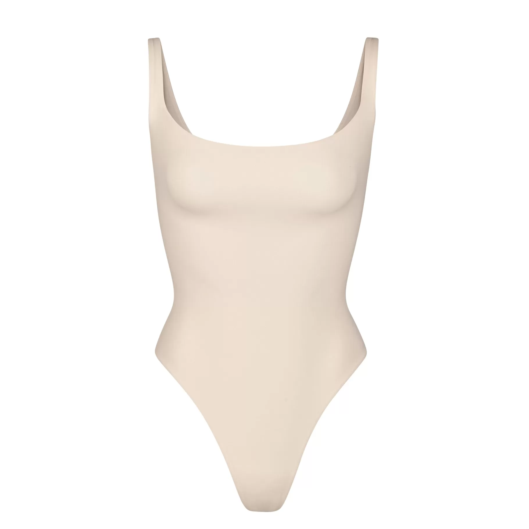 Skims fits everybody*FITS EVERYBODY SQUARE NECK BODYSUIT | SAND