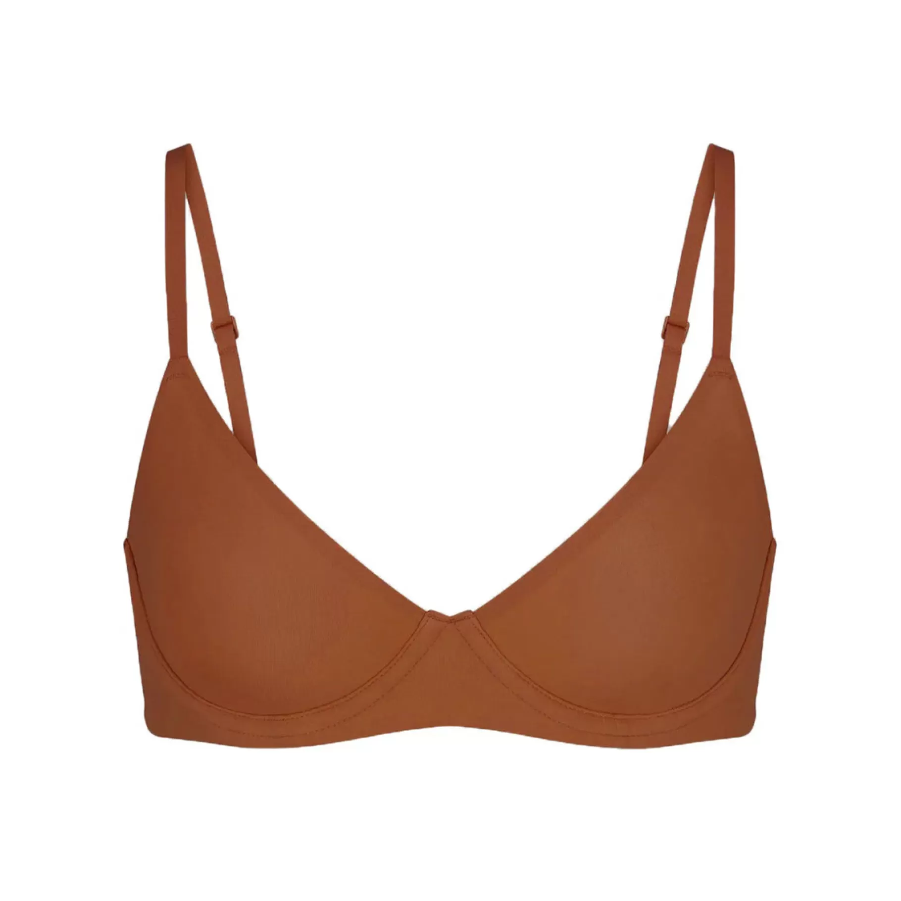 Skims unlined*FITS EVERYBODY UNLINED DEMI BRA | BRONZE