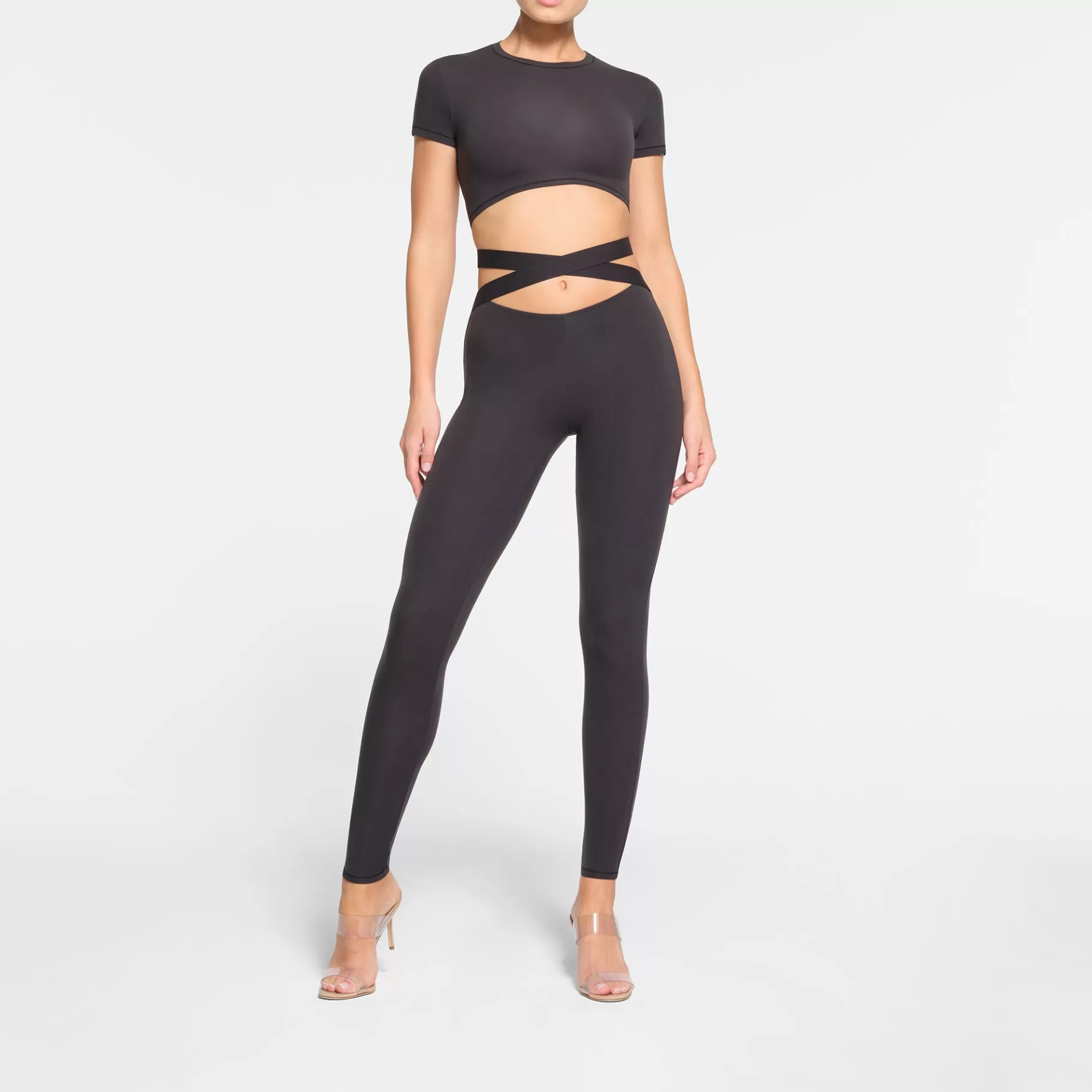 Skims fits everybody*FITS EVERYBODY WRAP LEGGING | ONYX