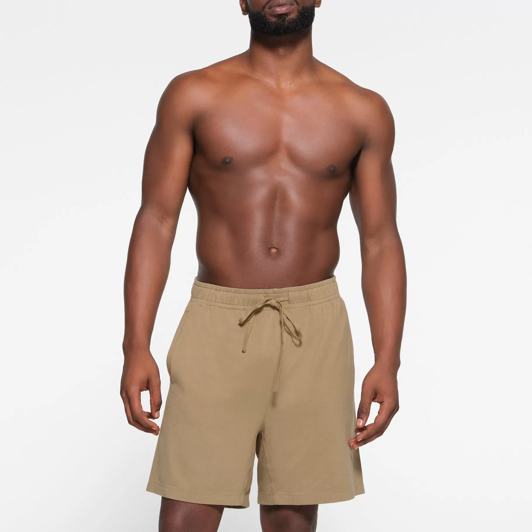 Skims bottoms*JERSEY LOUNGE MENS RELAXED SHORT | KHAKI