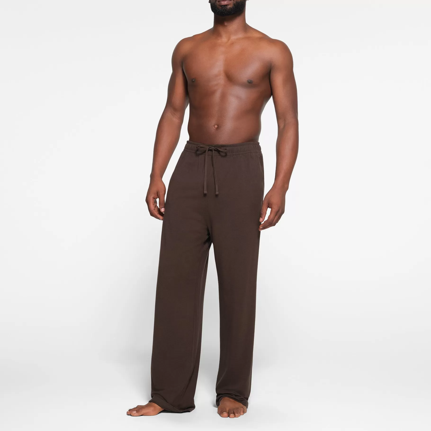 Skims bottoms*JERSEY LOUNGE MENS RELAXED STRAIGHT LEG PANT | ESPRESSO