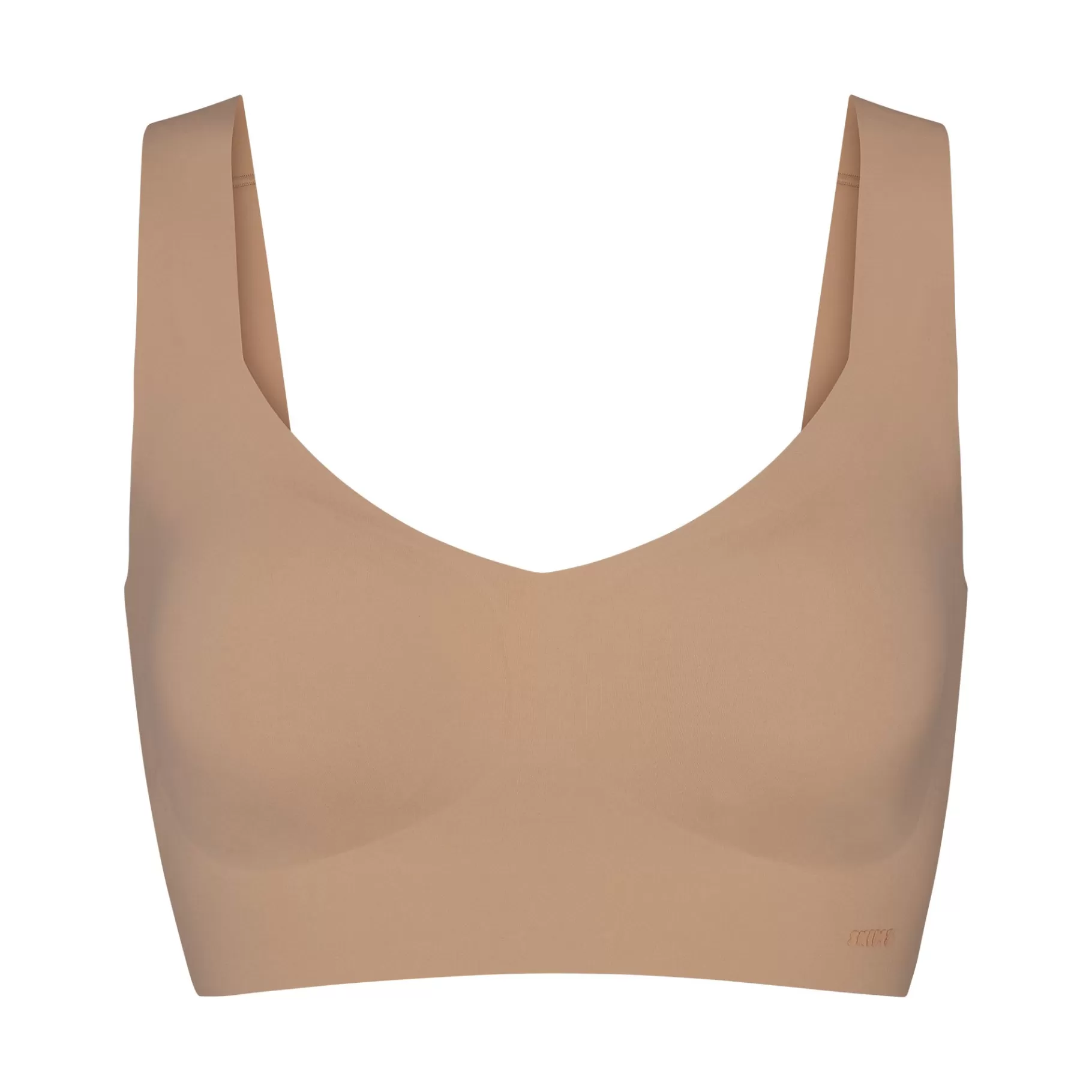 Skims plunge*NAKED PLUNGE LONGLINE BRALETTE | CLAY