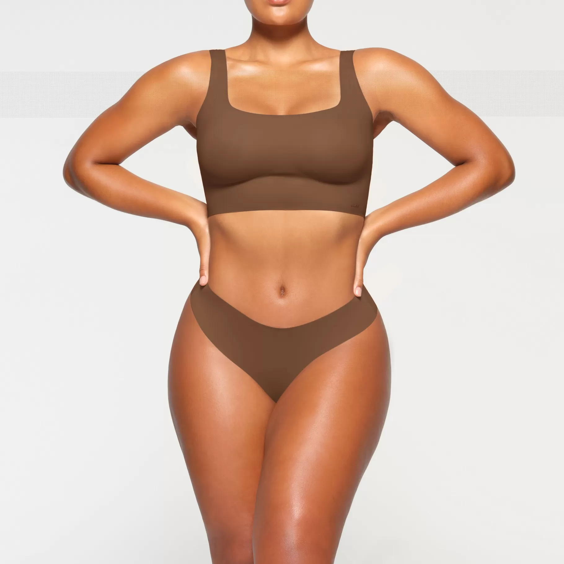 Skims scoop*NAKED SCOOP LONGLINE BRALETTE | JASPER