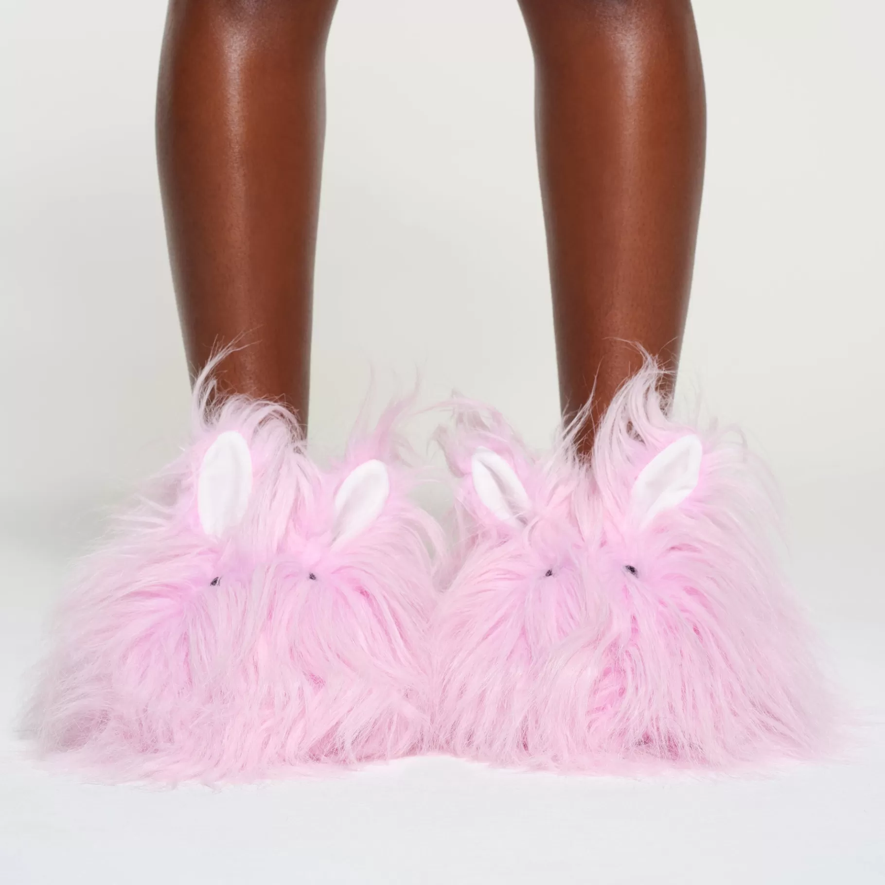 Skims slides*PLUSH BUNNY SLIPPER | BABY PINK BABY+PINK