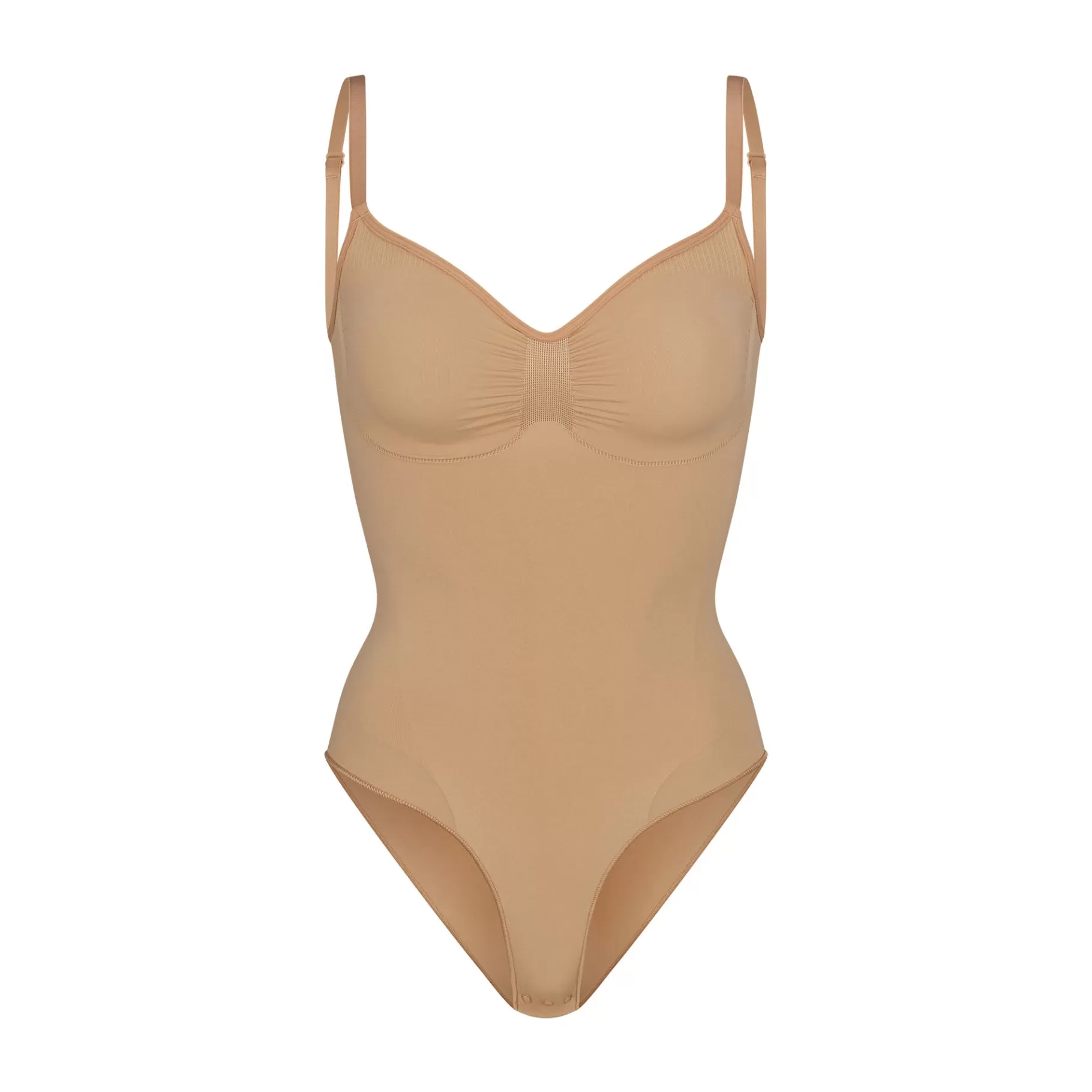 Skims shapewear bodysuits*SEAMLESS SCULPT BRIEF BODYSUIT | OCHRE