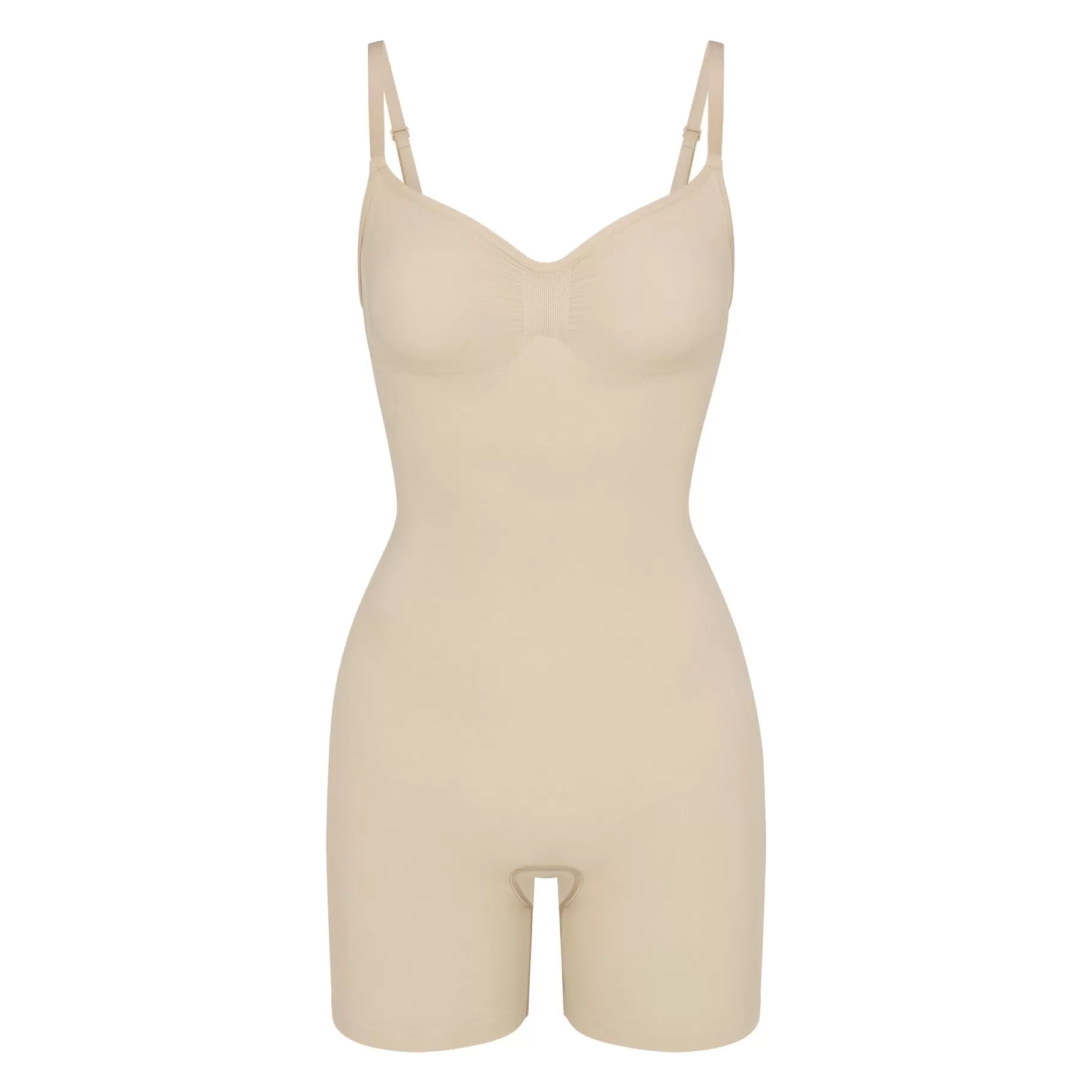 Skims seamless sculpt*SEAMLESS SCULPT MID THIGH BODYSUIT | SAND