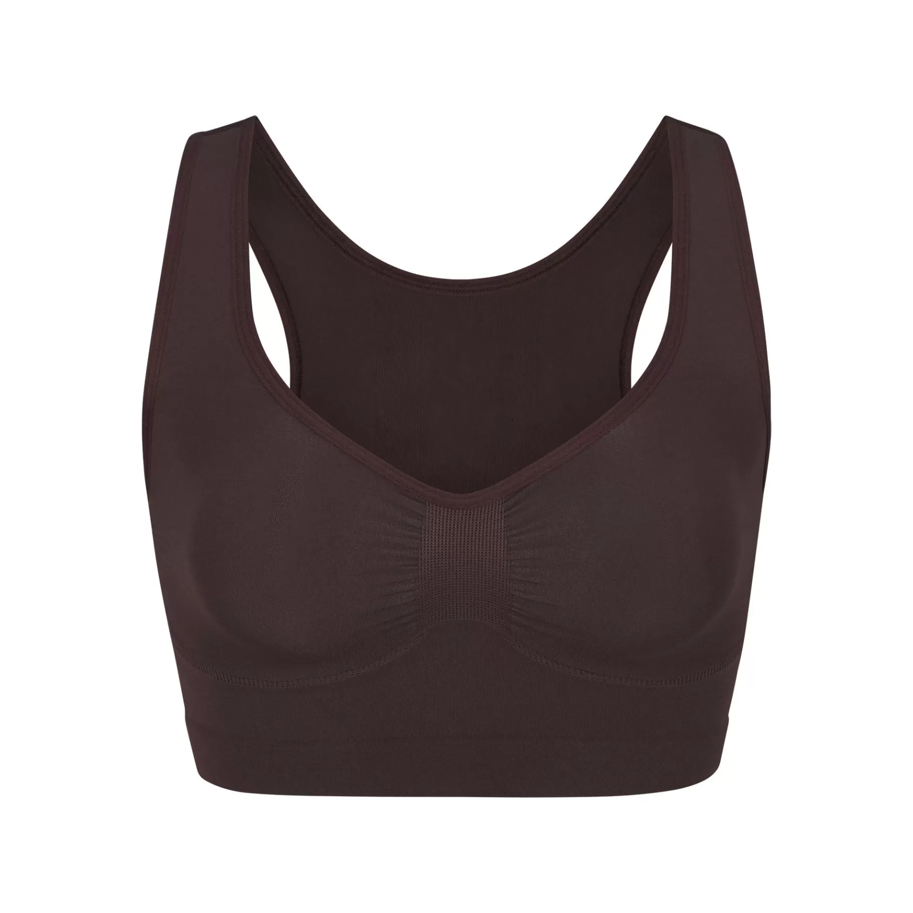 Skims shapewear bras*SEAMLESS SCULPT SCOOP PLUNGE BRALETTE | ESPRESSO