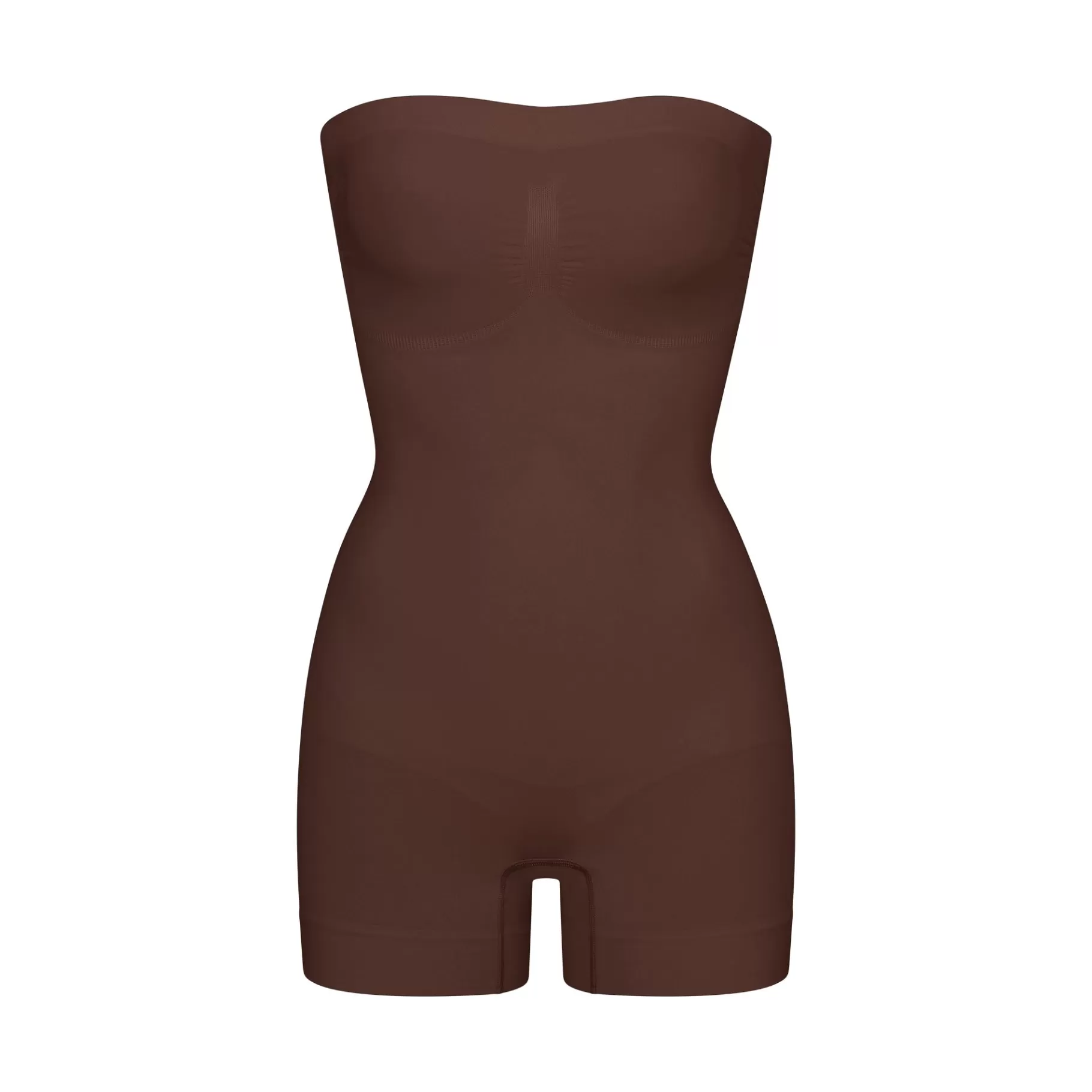 Skims shapewear bodysuits*SEAMLESS SCULPT STRAPLESS SHORTIE BODYSUIT | COCOA