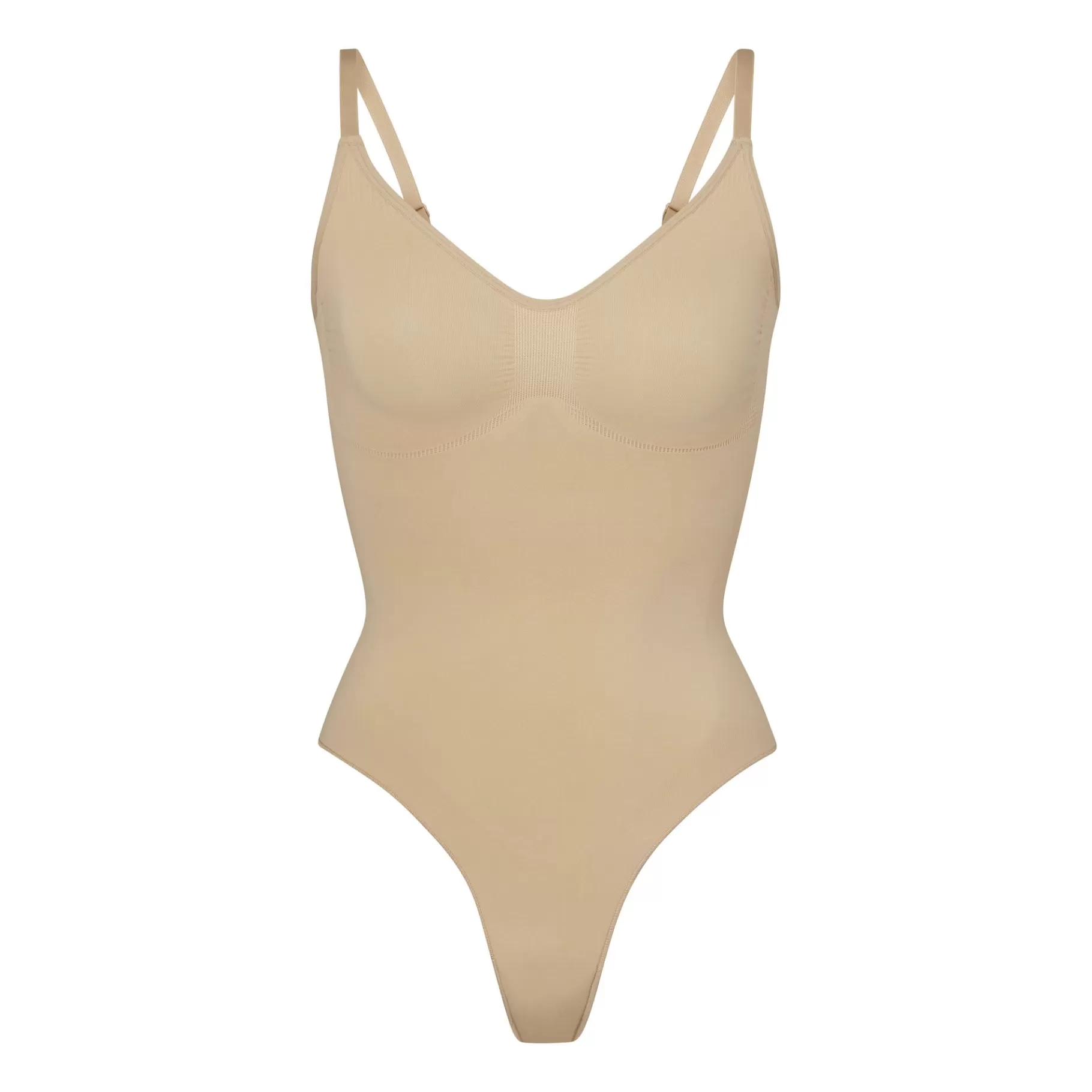 Skims seamless sculpt*SEAMLESS SCULPT THONG BODYSUIT | CLAY