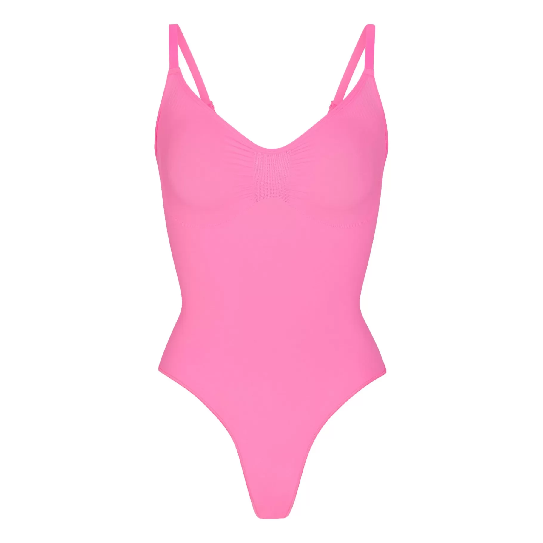 Skims seamless sculpt*SEAMLESS SCULPT THONG BODYSUIT | SUGAR PINK