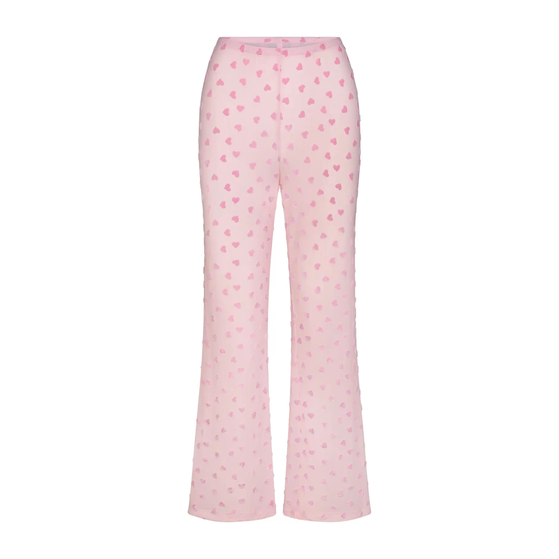 Skims pajamas*SHEER VELVET STRAIGHT LEG PANT | BABY PINK BABY+PINK