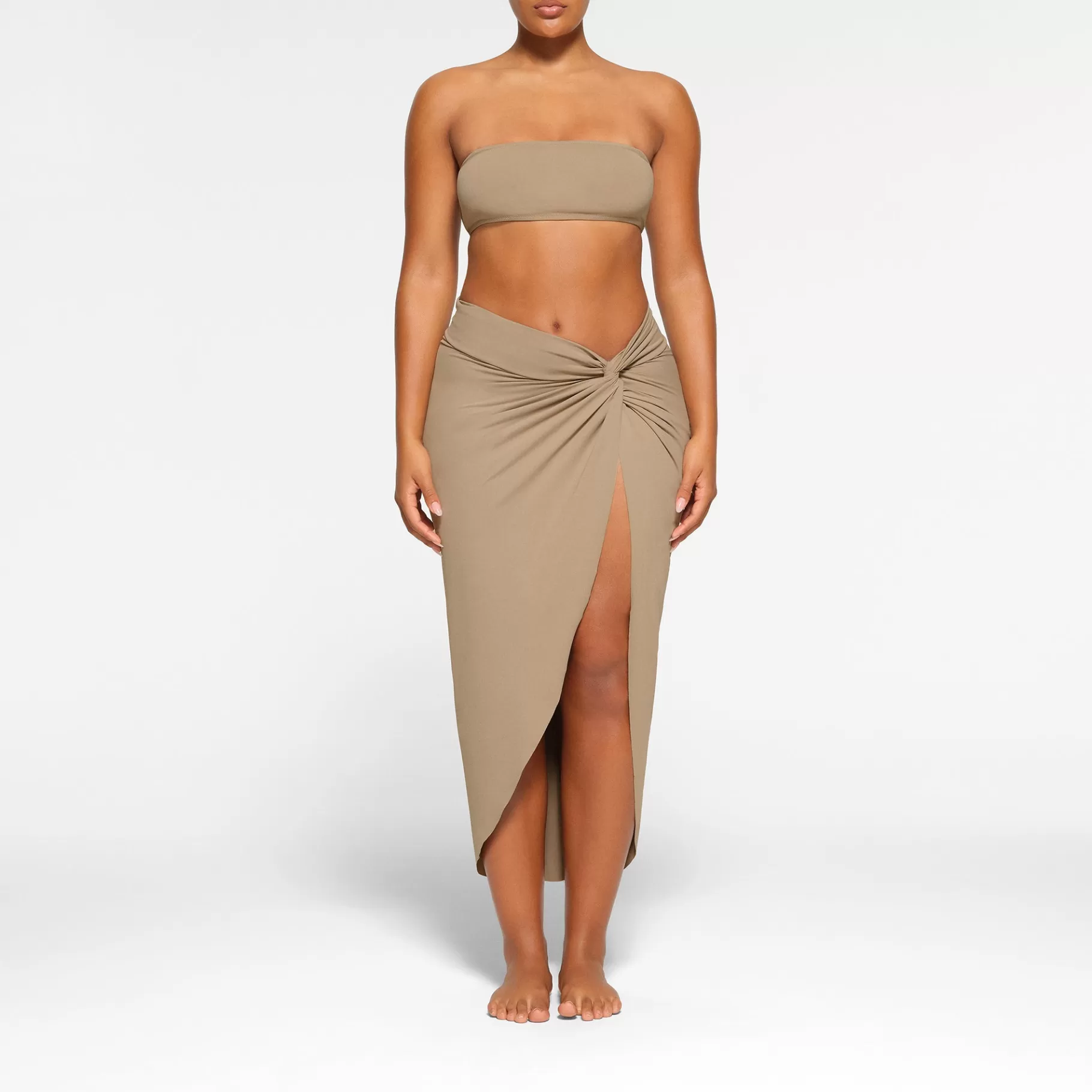 Skims swim*SIGNATURE SWIM SARONG SKIRT | DESERT