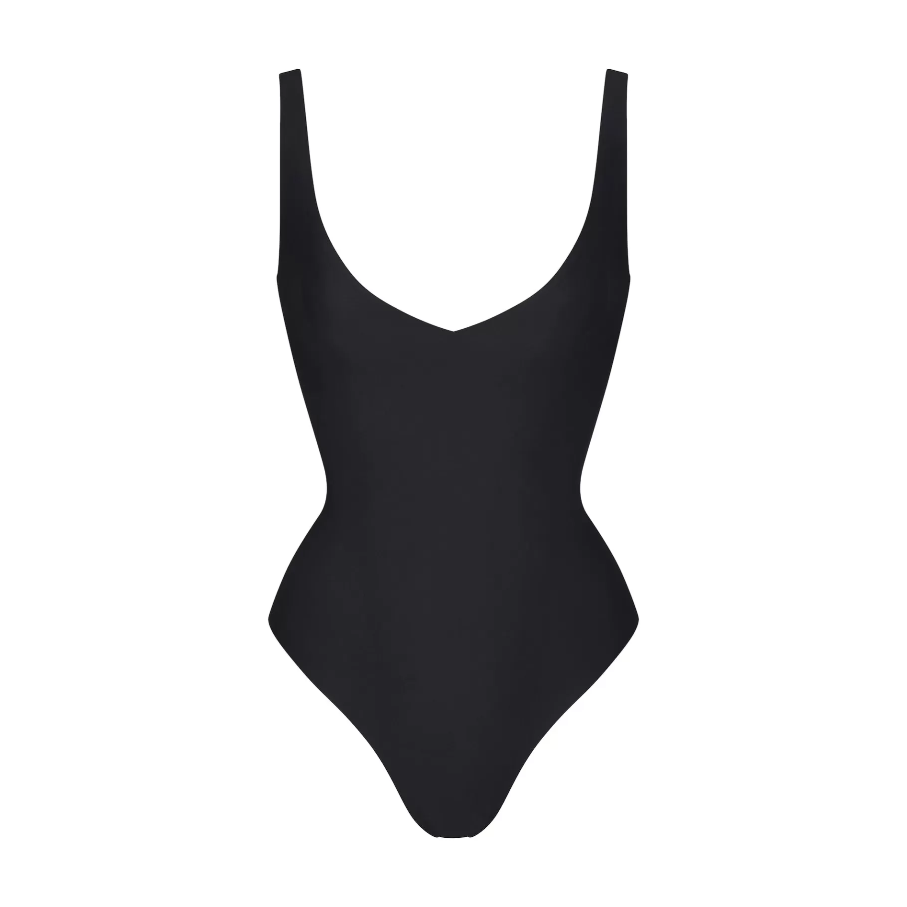 Skims shapewear bodysuits* BODY UNLINED PLUNGE THONG BODYSUIT | ONYX