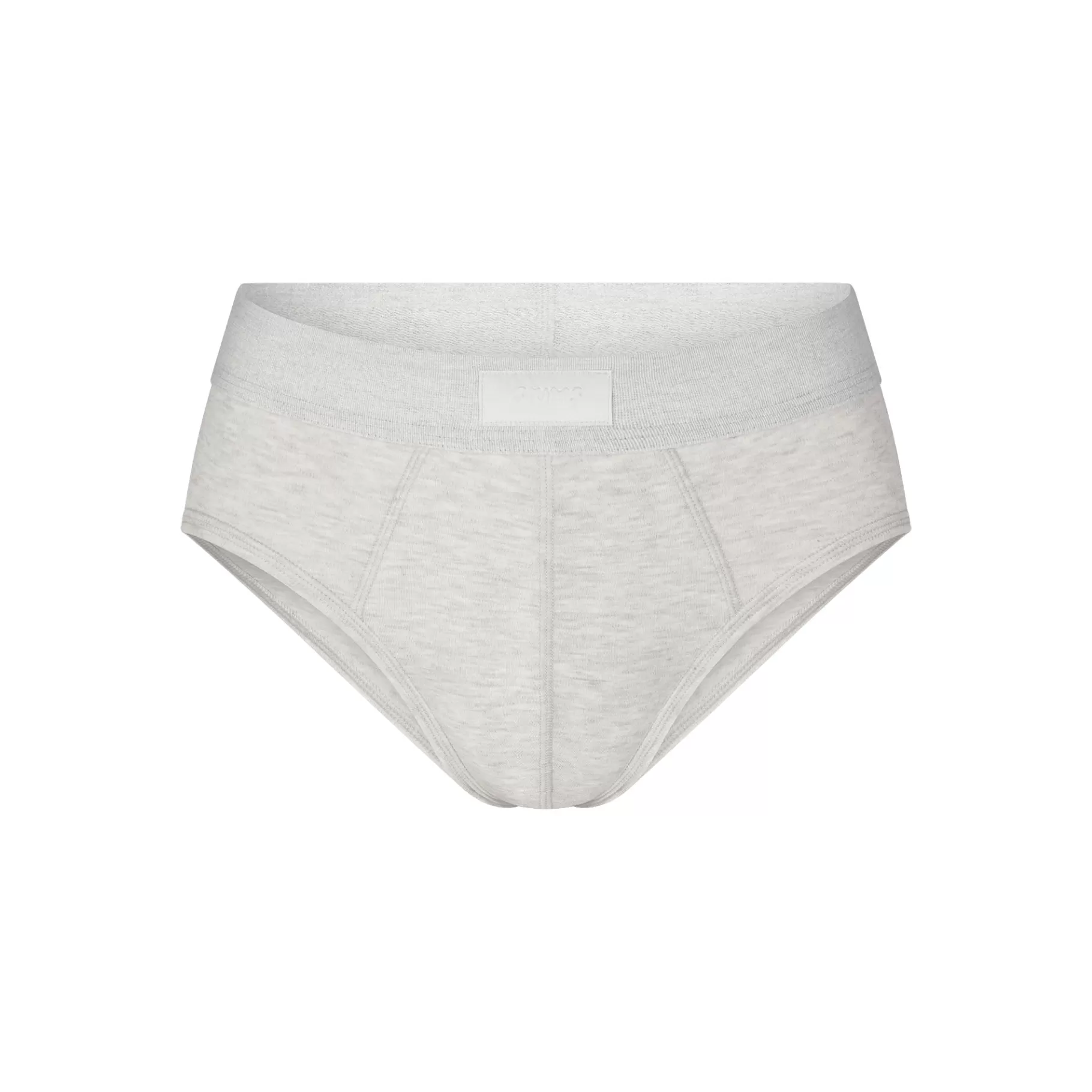 Skims boxers & briefs* COTTON MENS BRIEF | LIGHT HEATHER GREY LIGHT+HEATHER+GREY