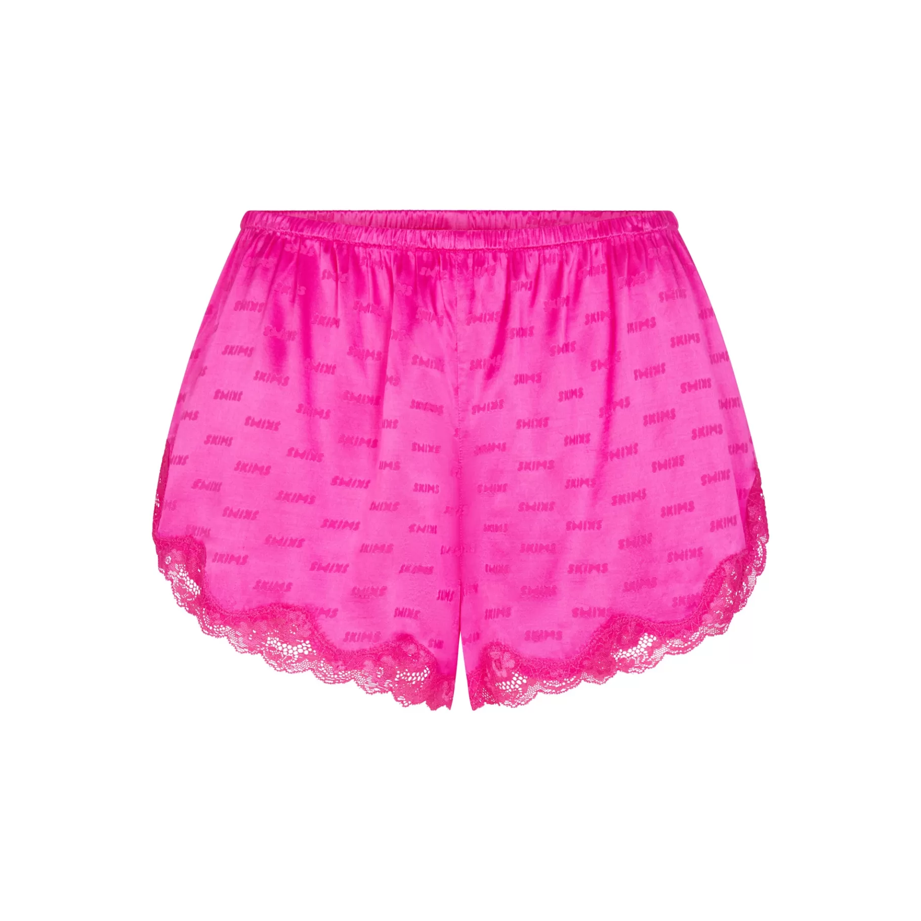 Skims shorts* JACQUARD LACE SHORT | HOT PINK HOT+PINK