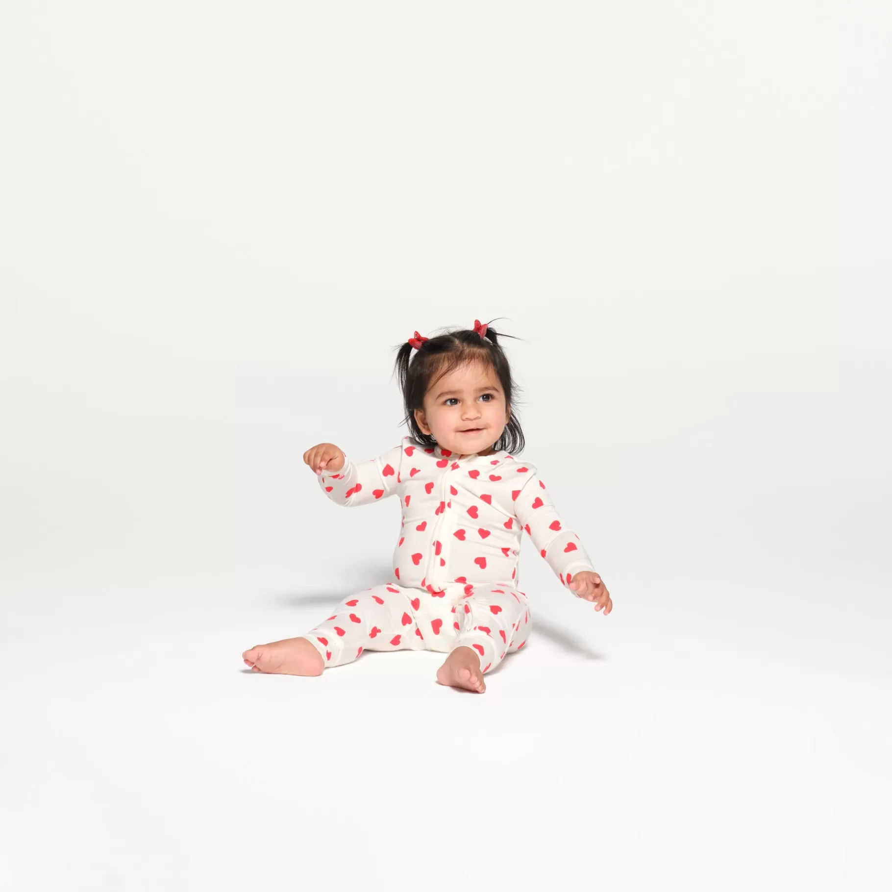 Skims kids* SLEEP BABY ONESIE | RUBY AND MARBLE HEART RUBY+AND+MARBLE+HEART