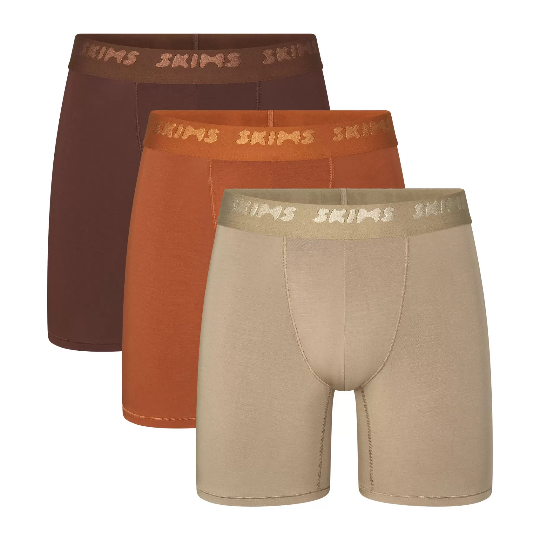 Skims boxers & briefs* STRETCH MENS 5\ BRONZE+MULTI