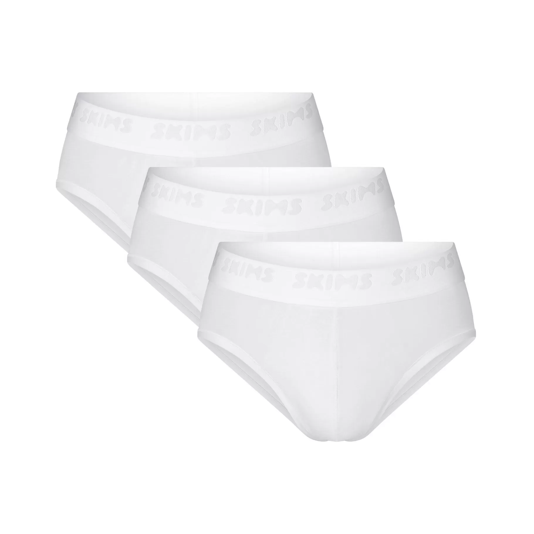 Skims boxers & briefs* STRETCH MENS BRIEF 3-PACK | CHALK