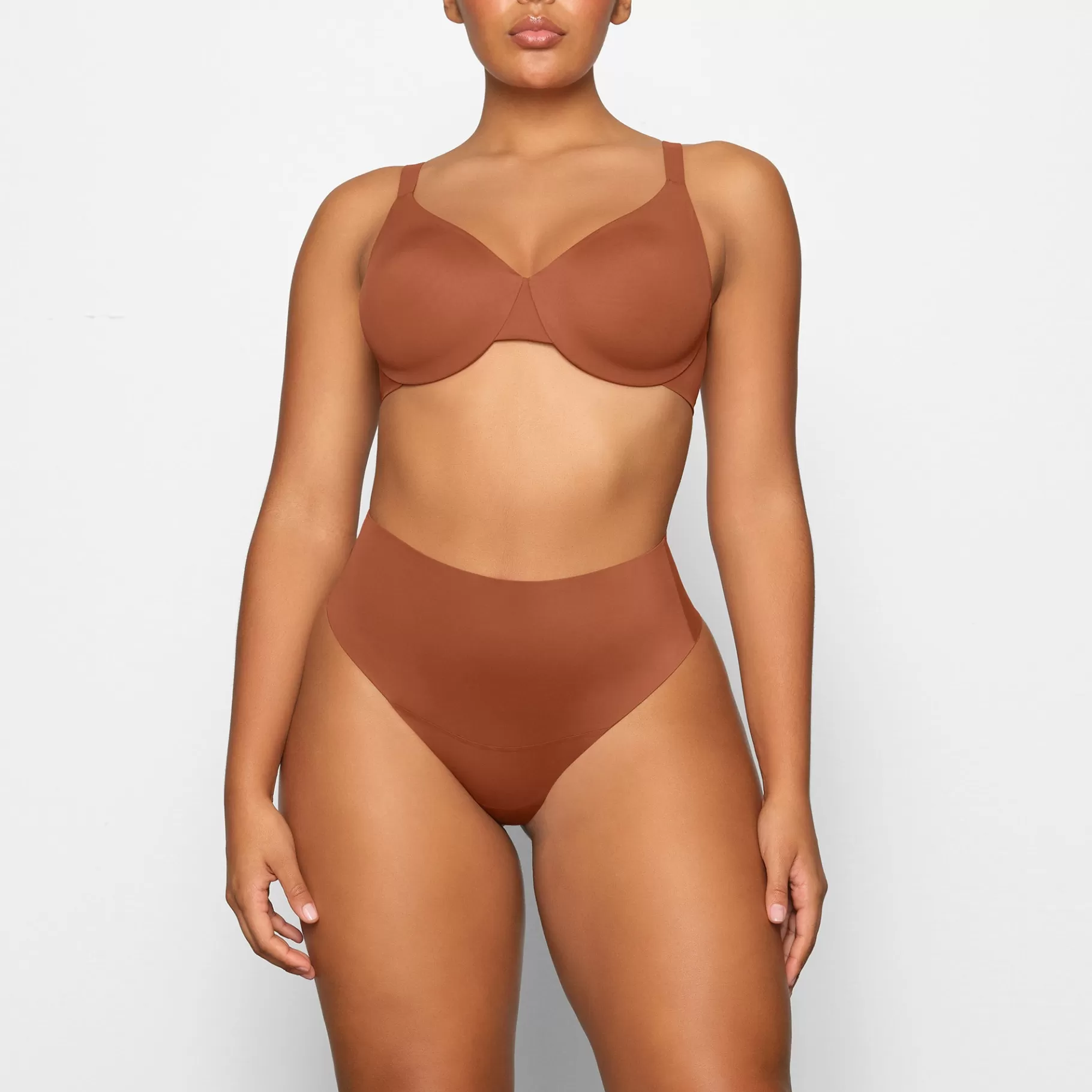 Skims unlined*SMOOTHING INTIMATES UNLINED FULL COVERAGE BRA | BRONZE