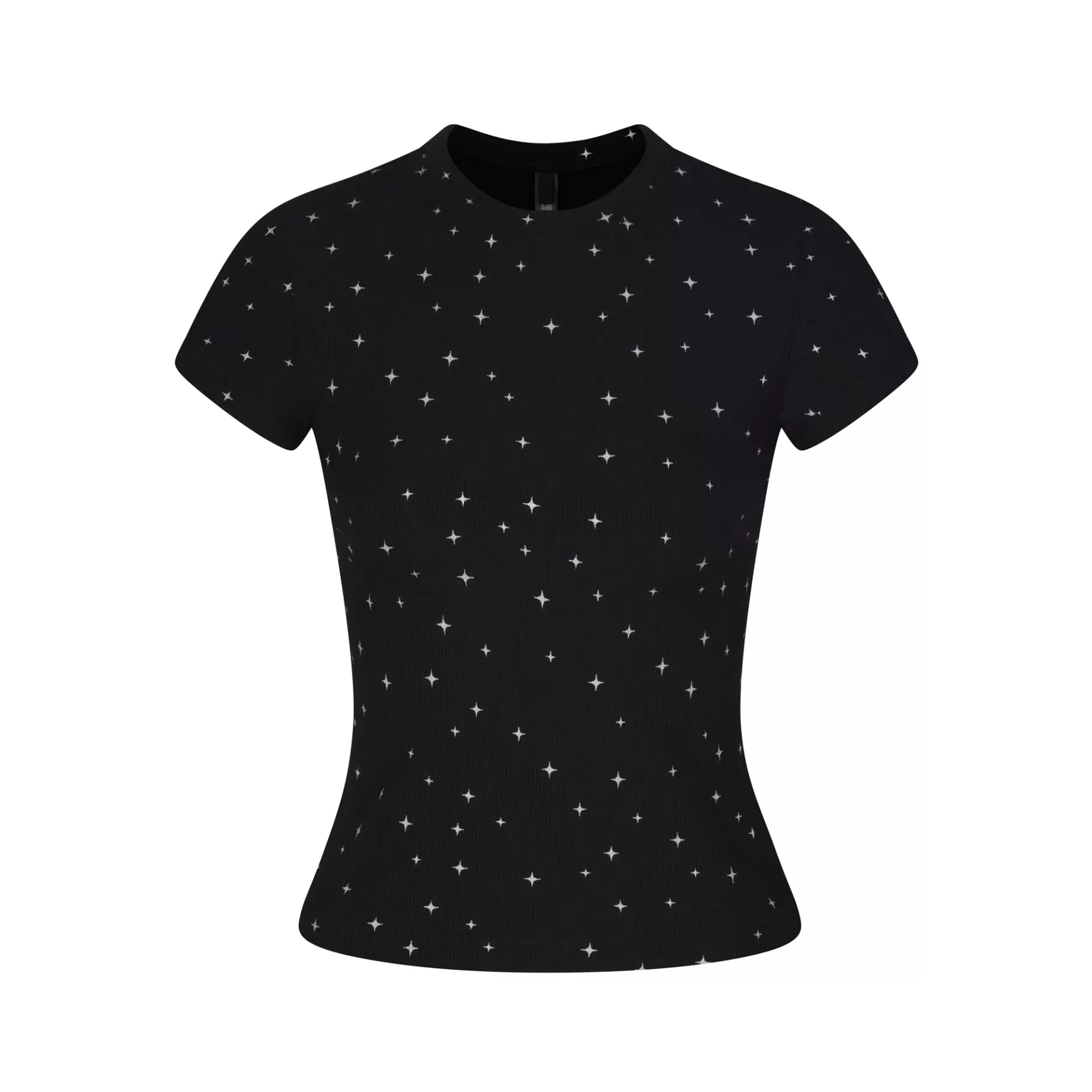 Skims soft lounge*SOFT LOUNGE BABY TEE | ONYX SPARKLE PRINT ONYX+SPARKLE+PRINT