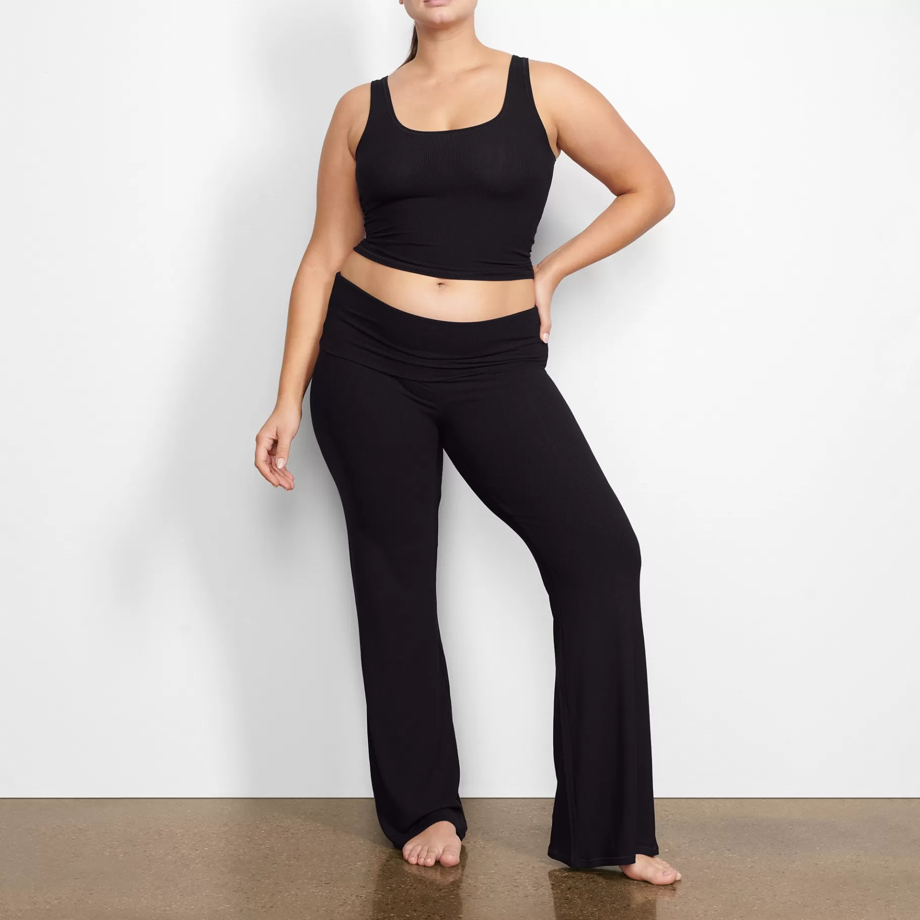 Skims soft lounge*SOFT LOUNGE FOLDOVER PANT | ONYX