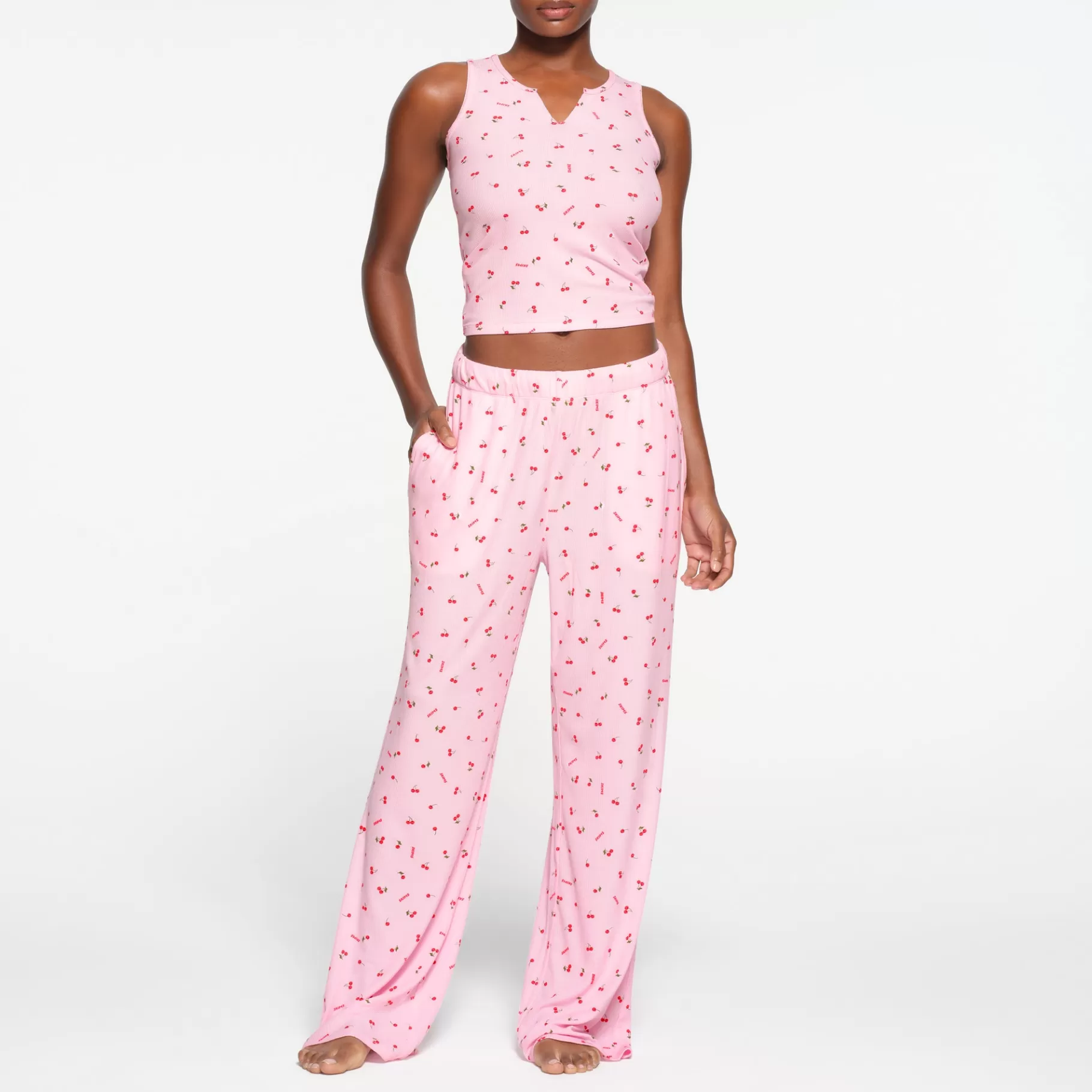 Skims soft lounge*SOFT LOUNGE LOOSE PANT | CHERRY BLOSSOM PRINT CHERRY+BLOSSOM+PRINT