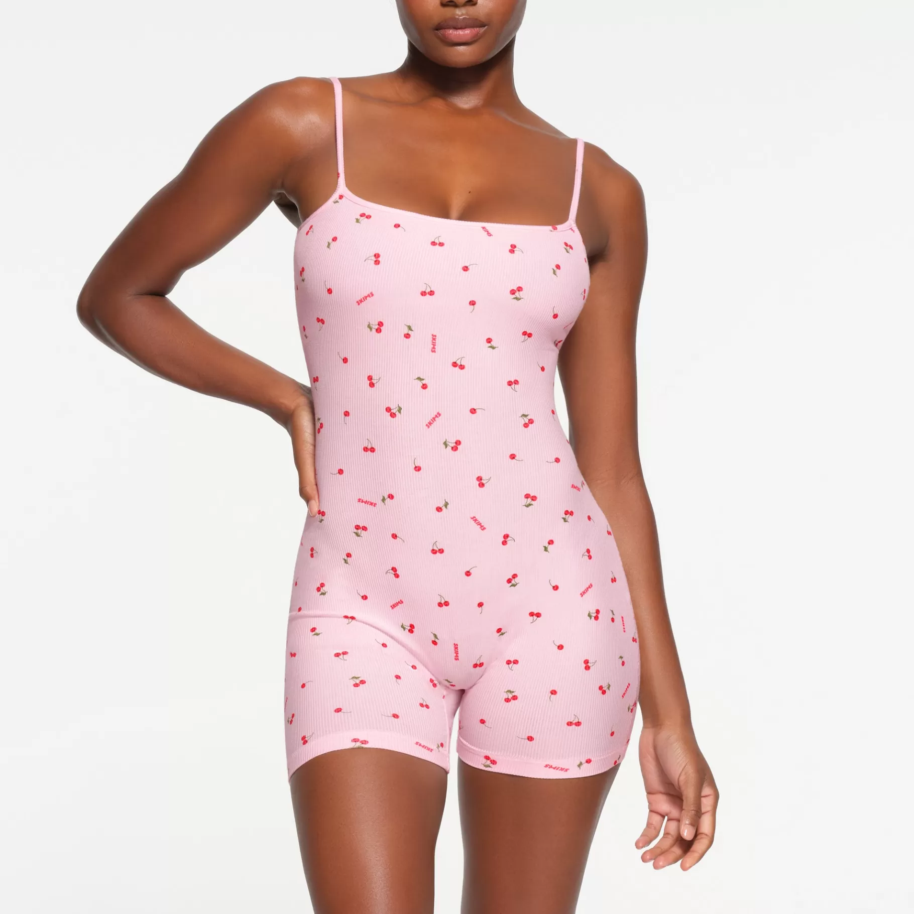 Skims soft lounge*SOFT LOUNGE SCOOP ONESIE | CHERRY BLOSSOM PRINT CHERRY+BLOSSOM+PRINT