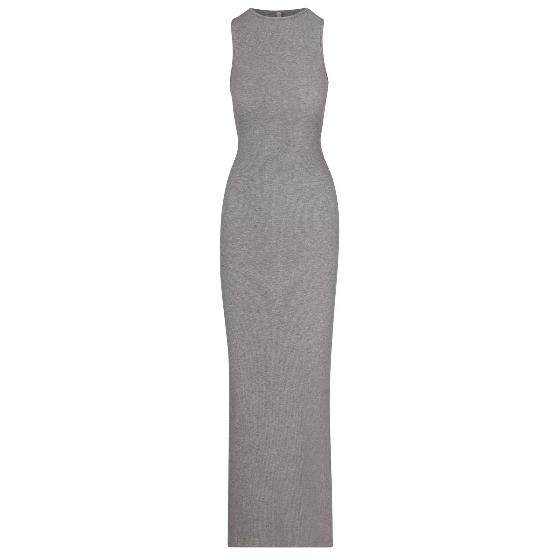 Skims soft lounge*SOFT LOUNGE SLEEVELESS LONG DRESS | HEATHER GREY HEATHER+GREY