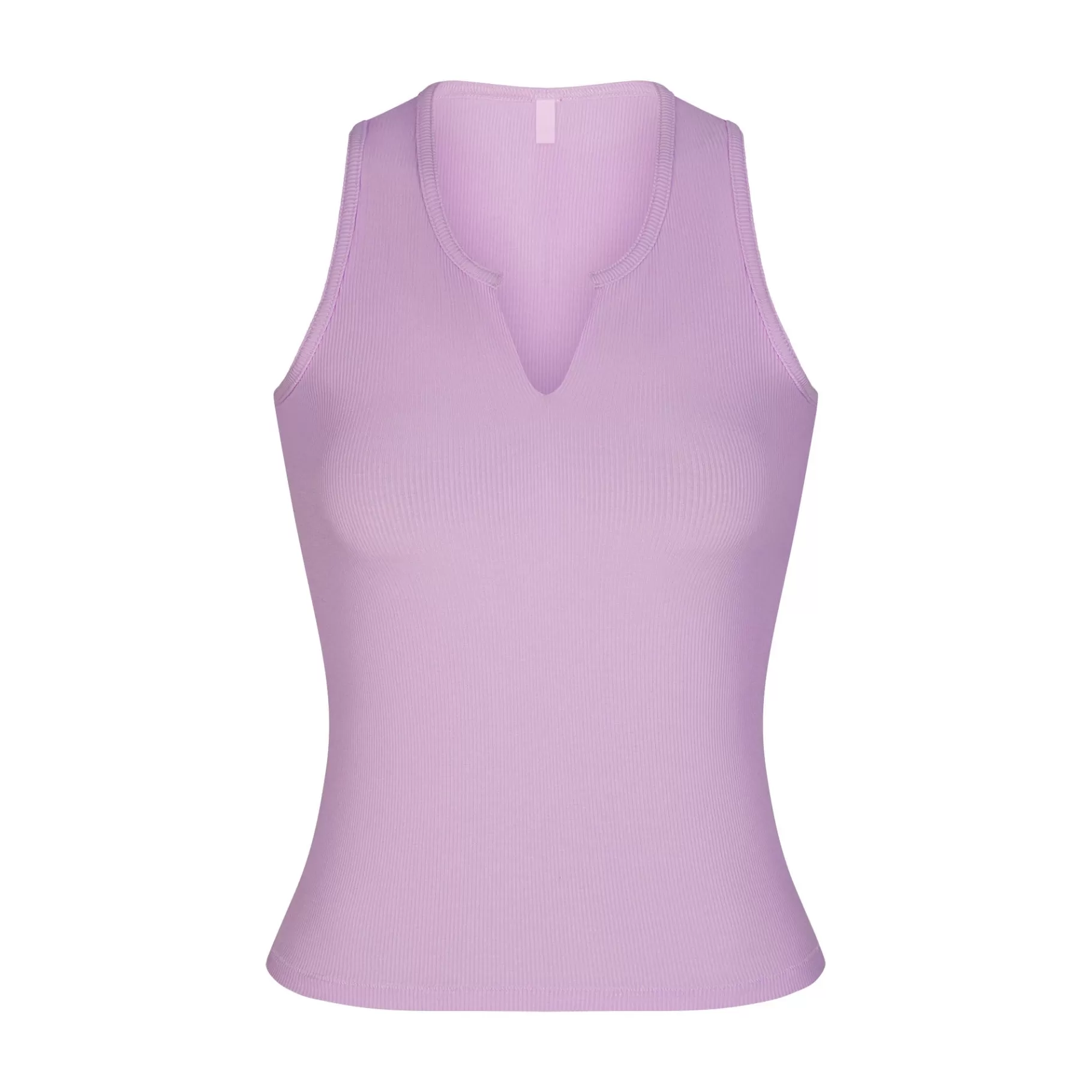 Skims soft lounge*SOFT LOUNGE SPLIT NECK TANK | SUGAR PLUM SUGAR+PLUM